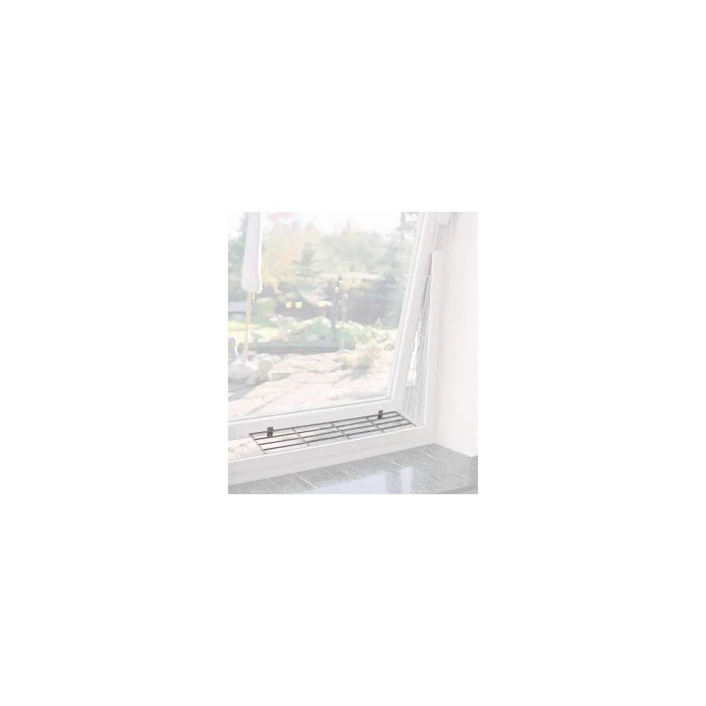 Trixie - Griglia Protettiva per finestre, 65 x 16 cm, Colore: Bianco