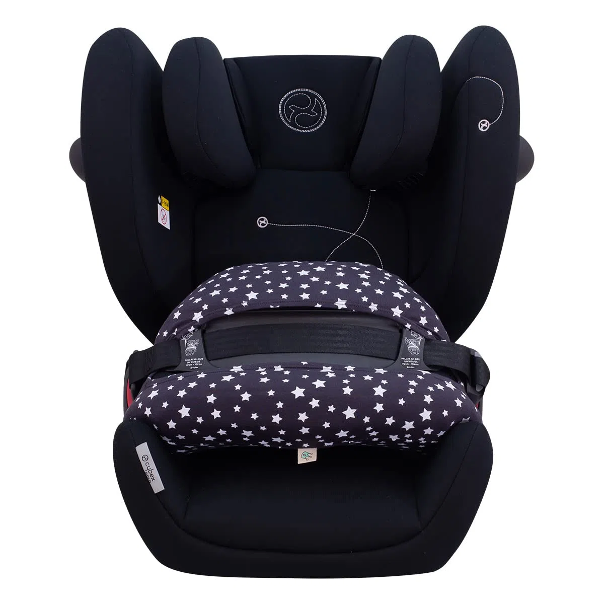 JYOKO KIDS Rivestimento per accessorio di seggiolino auto in cotone Compatibile con Cybex Pallas G I-SIZE (accessorio per le maglie G, WINTER SKY