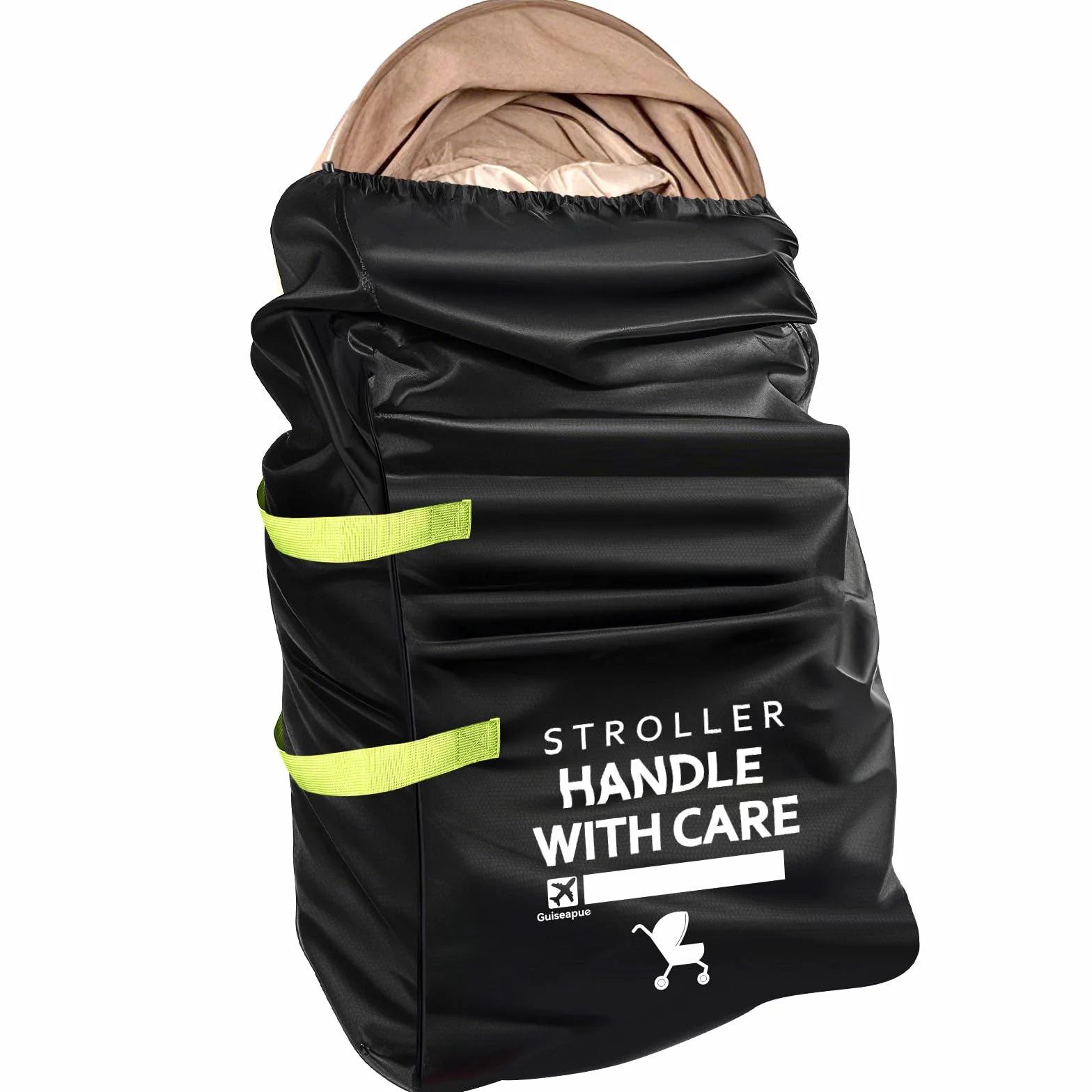 Guisapue Borsa per il trasporto Stroller, Copertura protettiva per il commercio di grande capacità, copertura protettiva per passeggino permanente accessori per passeggino Aircraft per Cybex Maxi Hack