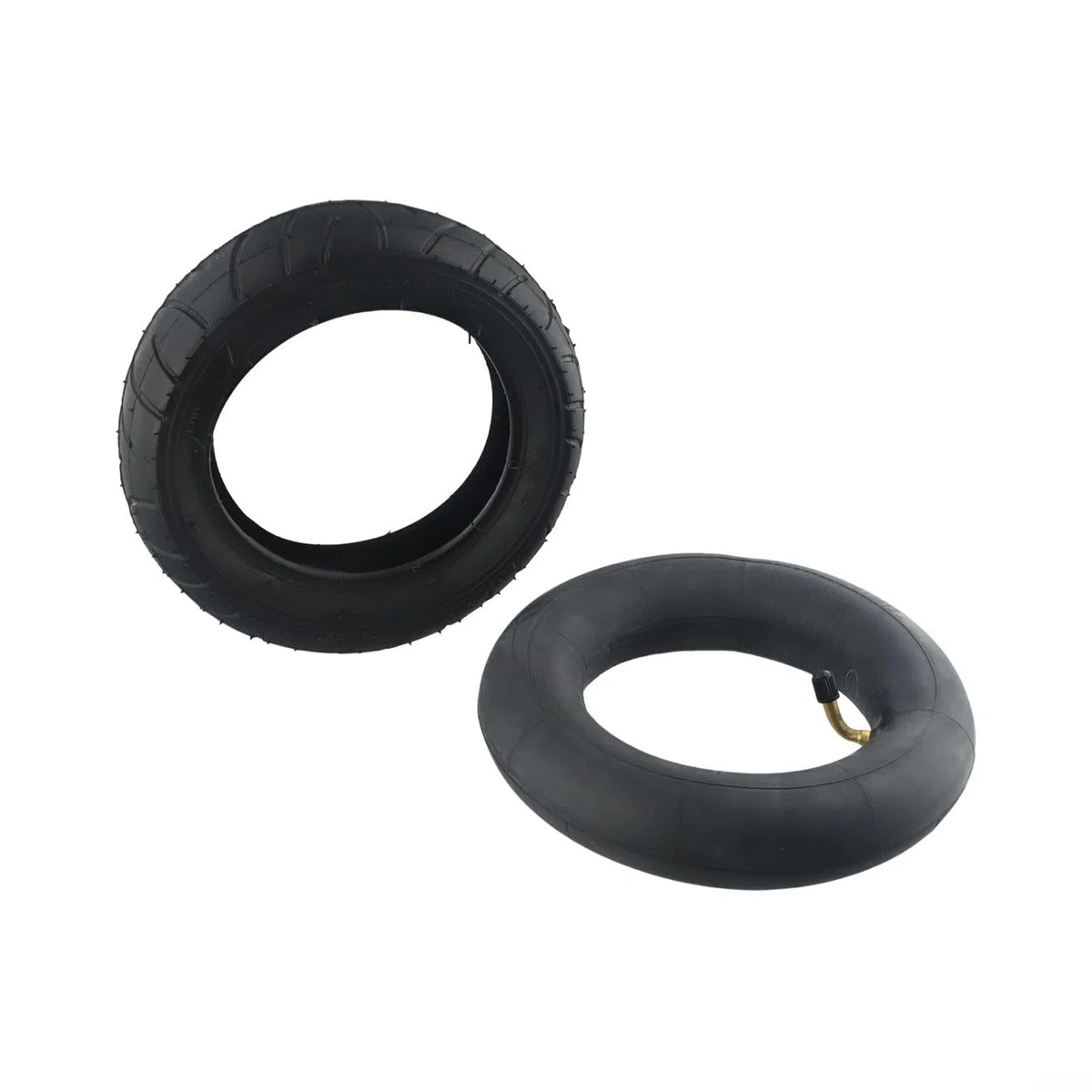 Set di pneumatici in gomma resistente e camera d'aria per carrozzina, carriola, scooter elettrico 8 1/2 x 2 (ruote interne+pneumatico)