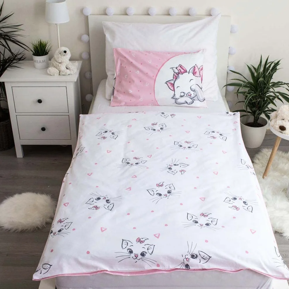 AC-Déco Parure da letto Marie, 100 x 135 cm, colore: Rosa