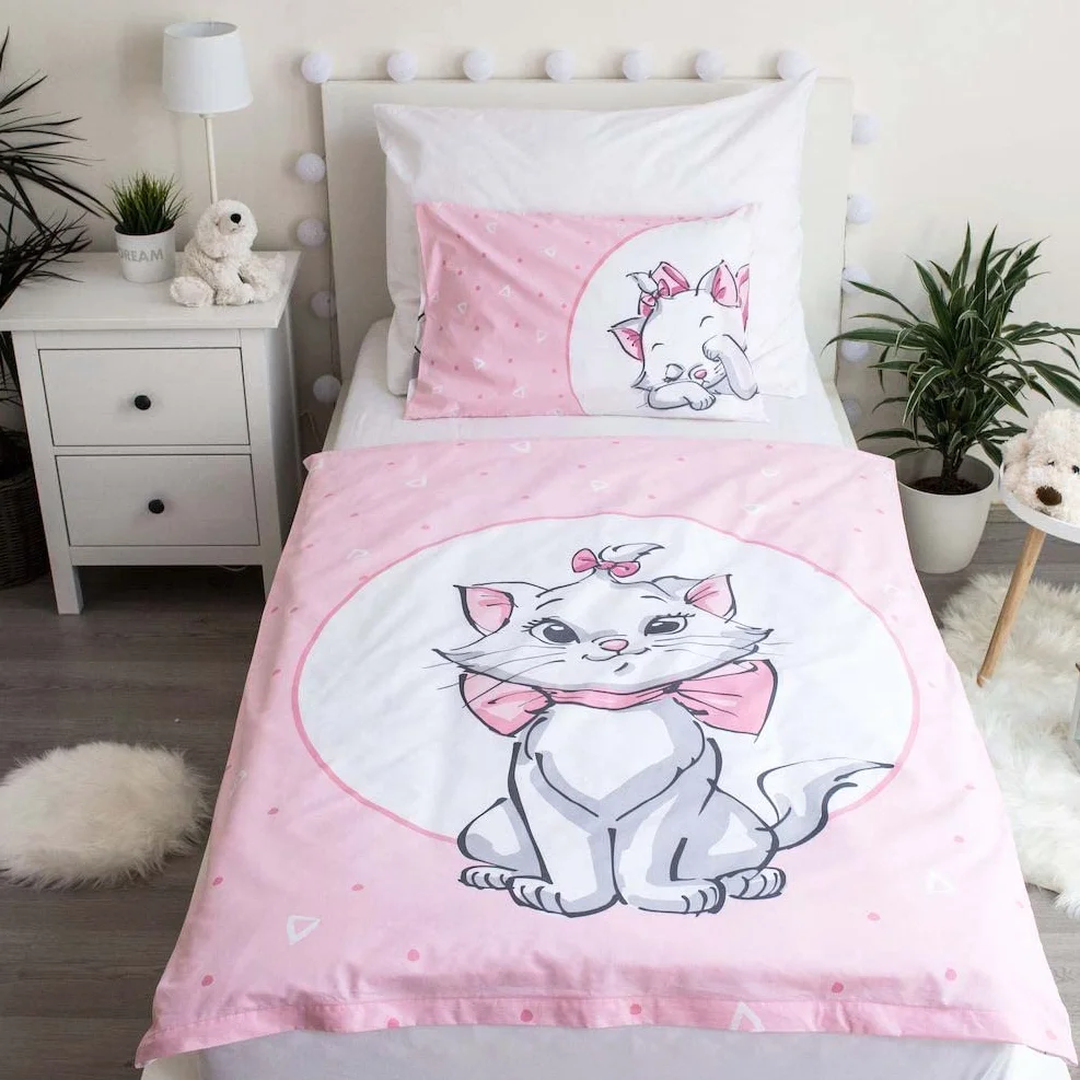 AC-Déco Parure da letto Marie, 100 x 135 cm, colore: Rosa