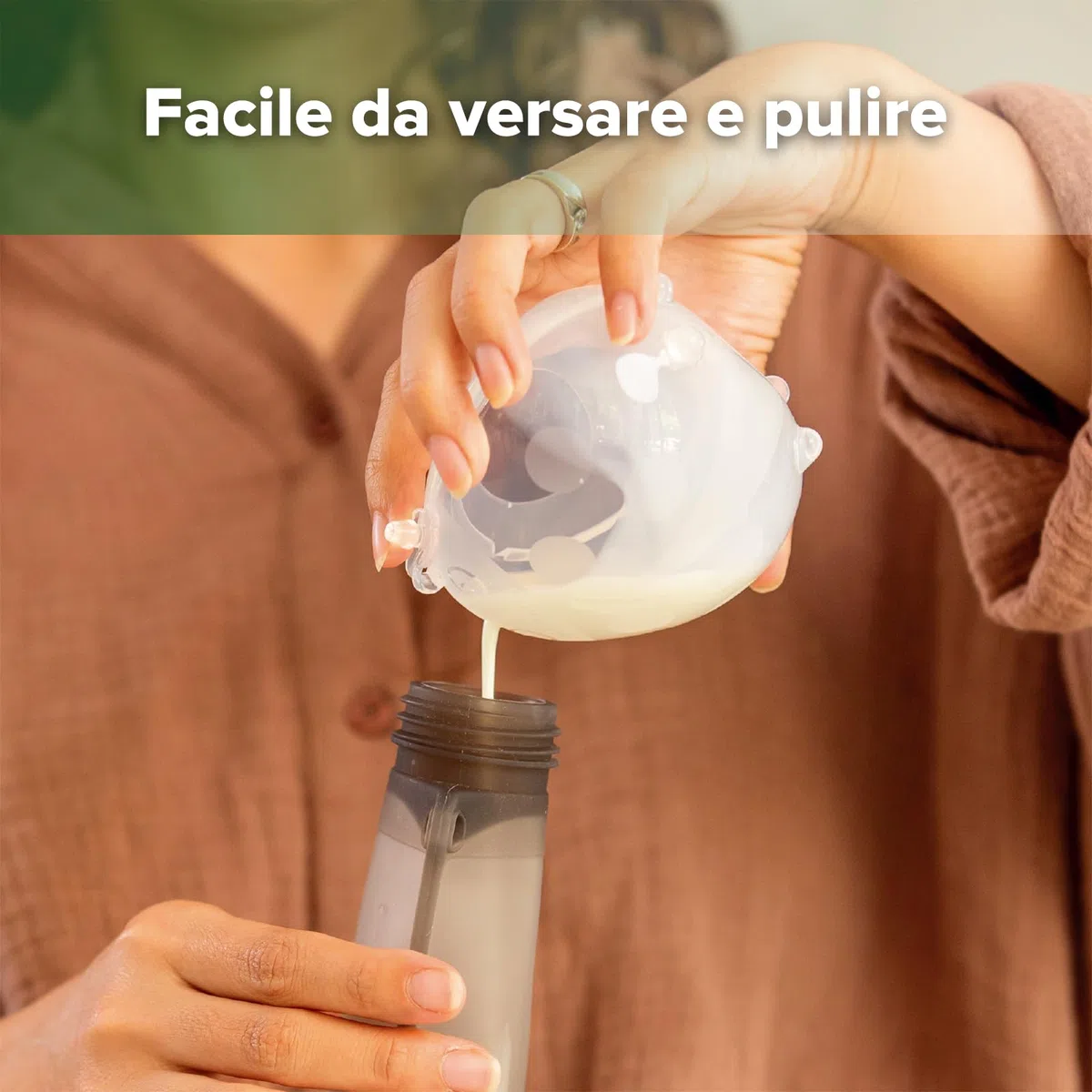 haakaa 40 ML Coppette Raccoglilatte, Proteggi Capezzolo di Silicone, Materno Coppe Raccoglilatte, Sano e Innocuo, 1 Pezzi