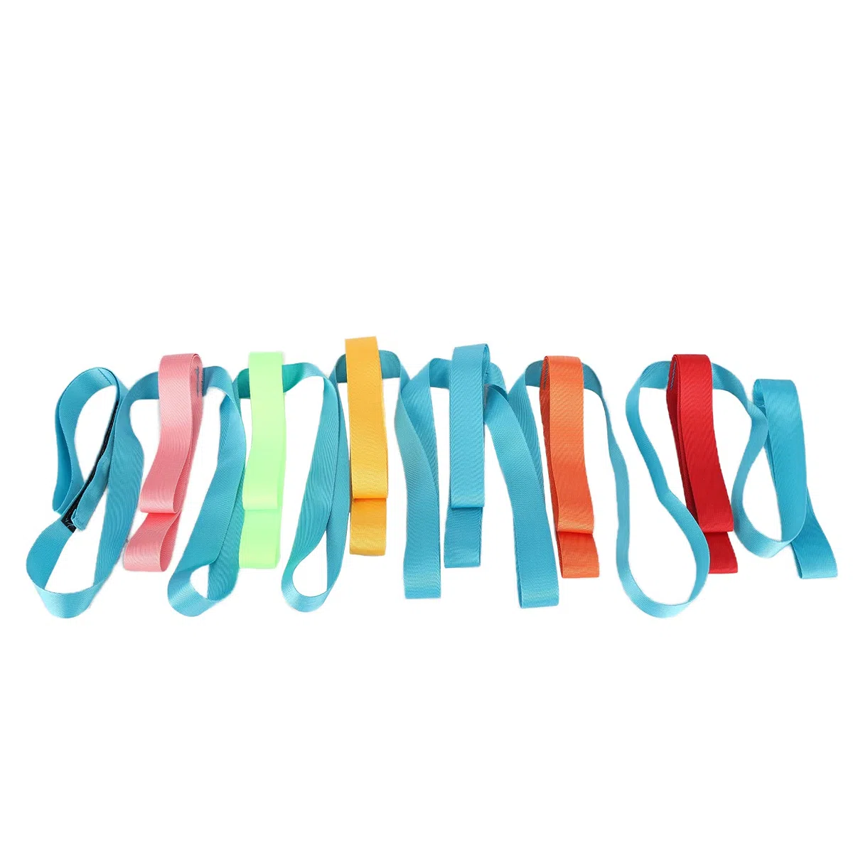 Corda Passeggio per Bambini con Maniglie Colorate, di Sicurezza Anti-Smarrimento Asilo Nido e Scuola Materna, Ideale Uscite Gruppo, Passeggiate Sicure Attività Prescolari, Regolabile Impugnature Como
