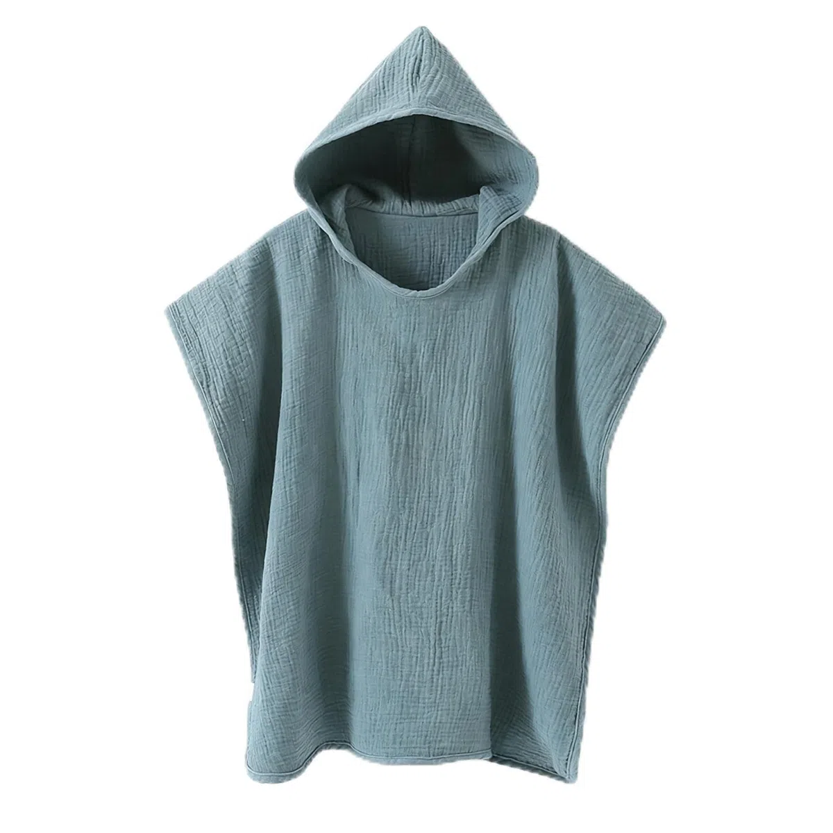 Asciugamano per Bambini, Poncho da Bagno per Neonato Bambino con Cappuccio in 100% Cotone Mussole, Teli Mare Ultra Morbido e Assorbente Accappatoio e Asciugamano Poncho Ragazze Ragazzi 0-6 Anni