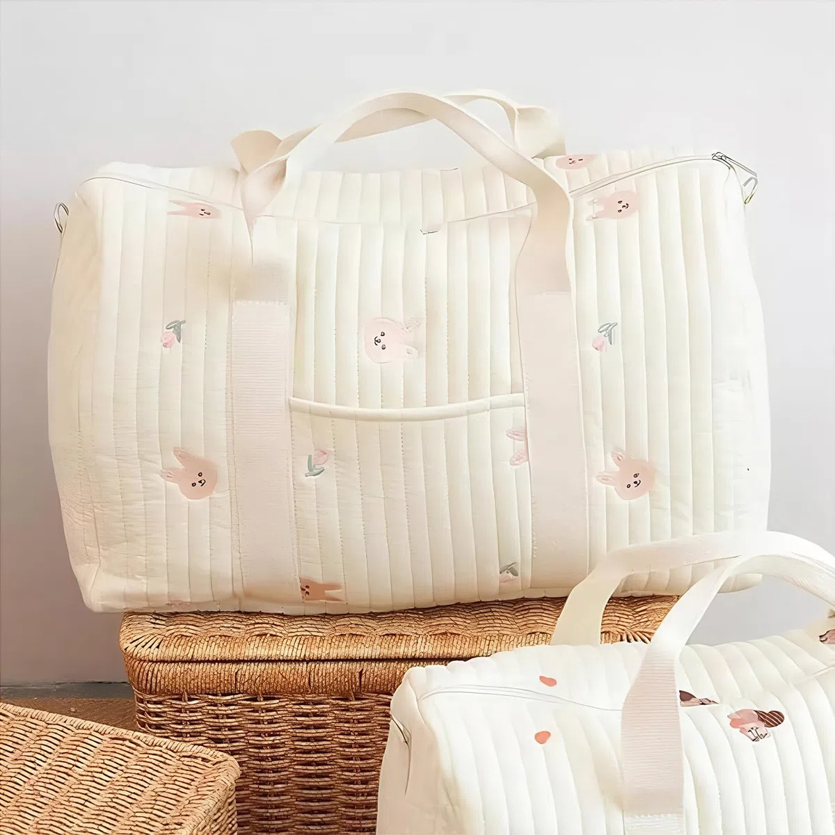 Borsa per Pannolini,Grande Contenitore Da Viaggio Impermeabile,Borsa Da Viaggio Per Ospedale E Parto | per Mamma Papà Genitori Gravidanza Parto Ospedale Asilo