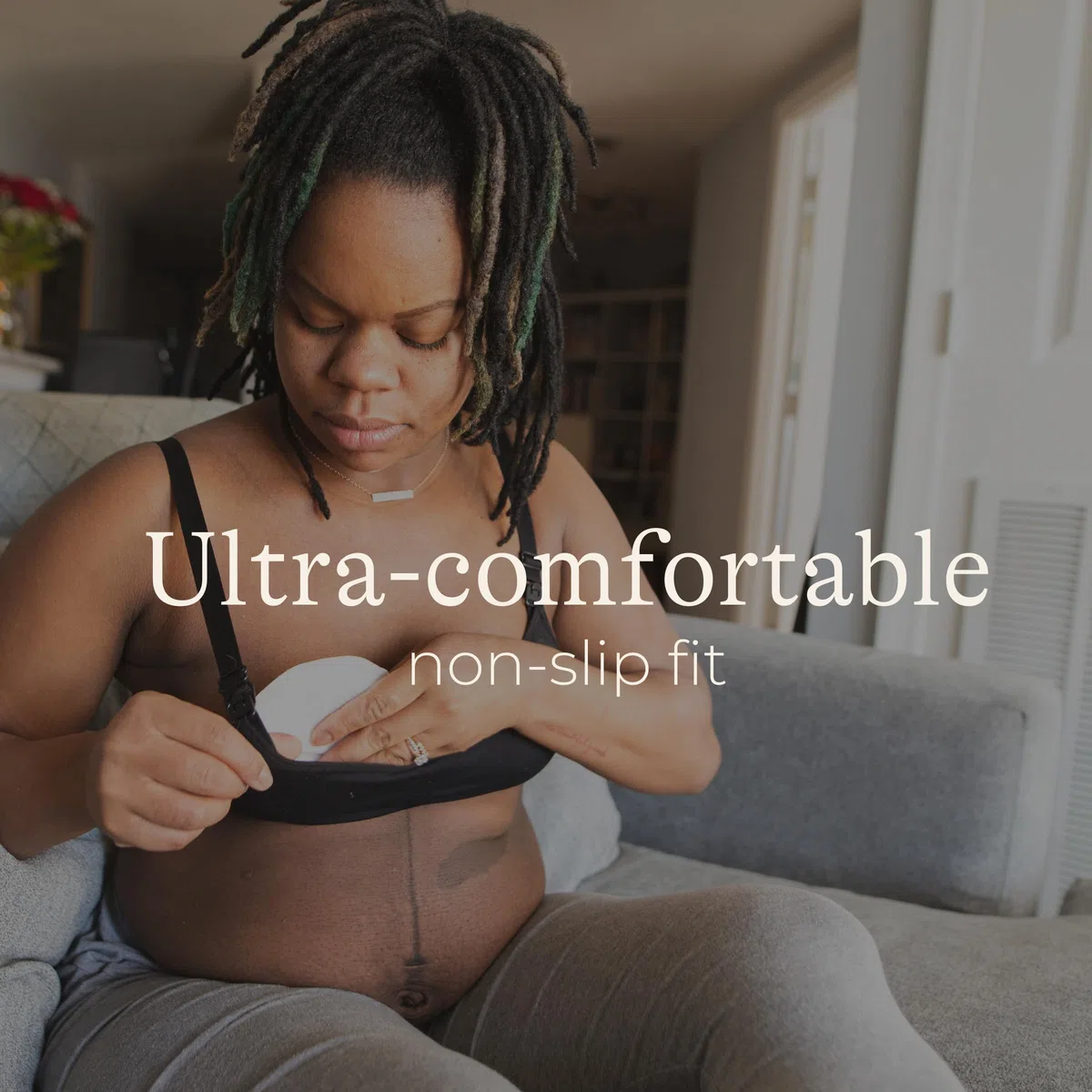 Lansinoh Coppette assorbilatte usa e getta, a prova di perdite, ultra sottili, assorbenti per maternità, vestibilità discreta, essenziali per l'allattamento, confezione da 100
