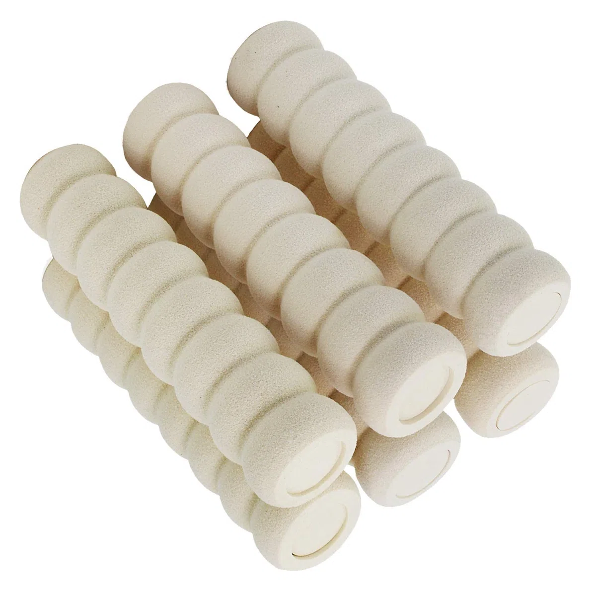 Coolty 6pcs Protezione per Maniglie per Porte, Protezione per Maniglie di Protezione, Soffice Schiuma per Bambini Maniglia per Porta di Sicurezza per Bambini Manopola (Beige)