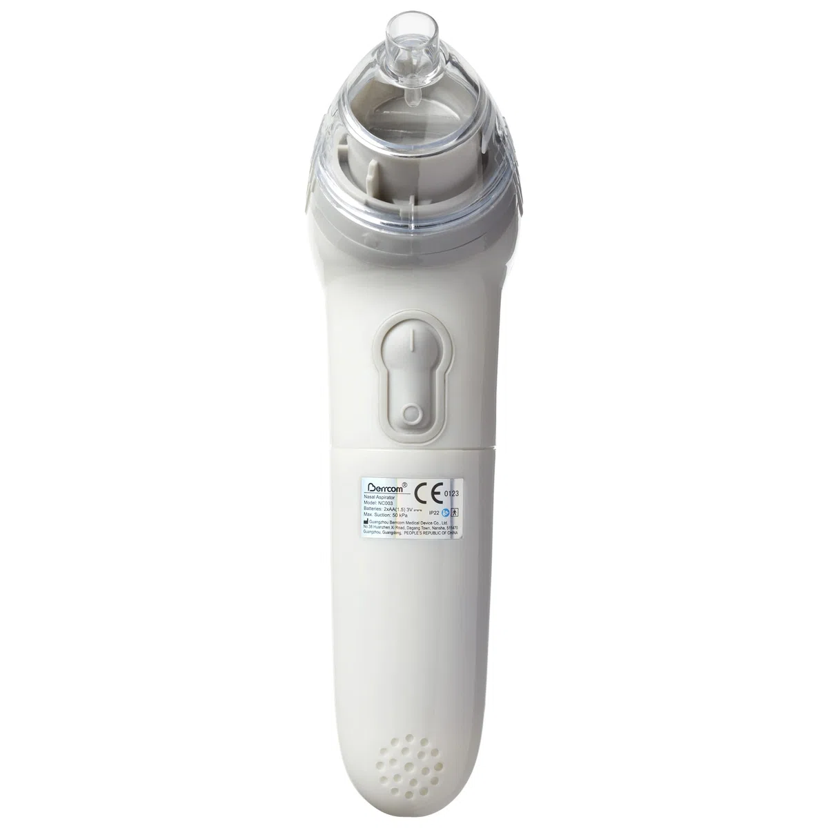 Tommee Tippee Aspiratore Nasale Elettrico per Neonati e Bambini Piccoli, Apparecchio per la Pulizia del Naso a Batteria per Alleviare la Congestione Nasale, 0 m+