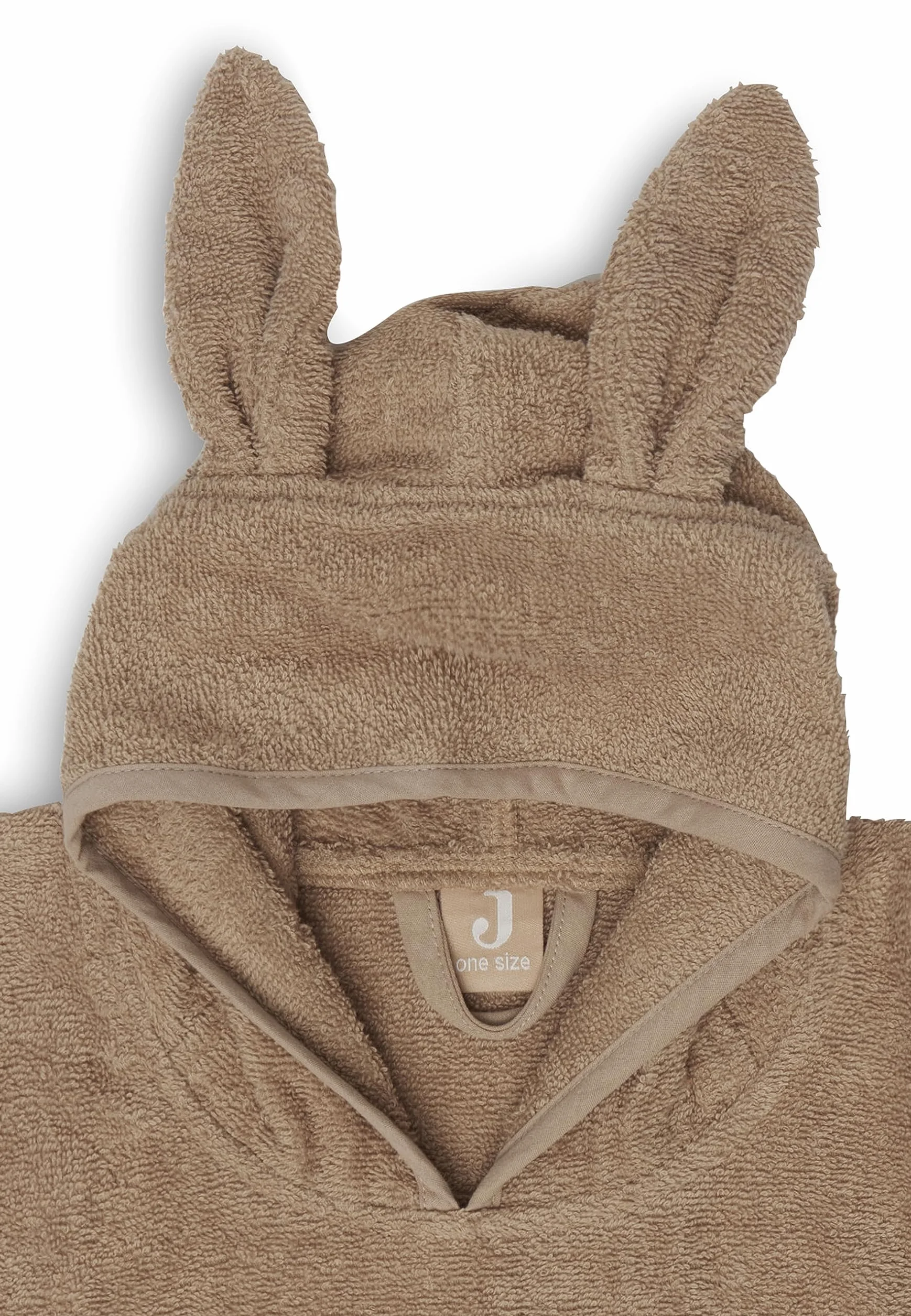 Jollein Poncho da bagno in spugna Biscotto