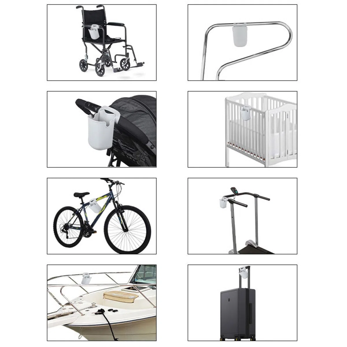 Portabicchieri in silicone per cellulare, per tapis roulant e barche
