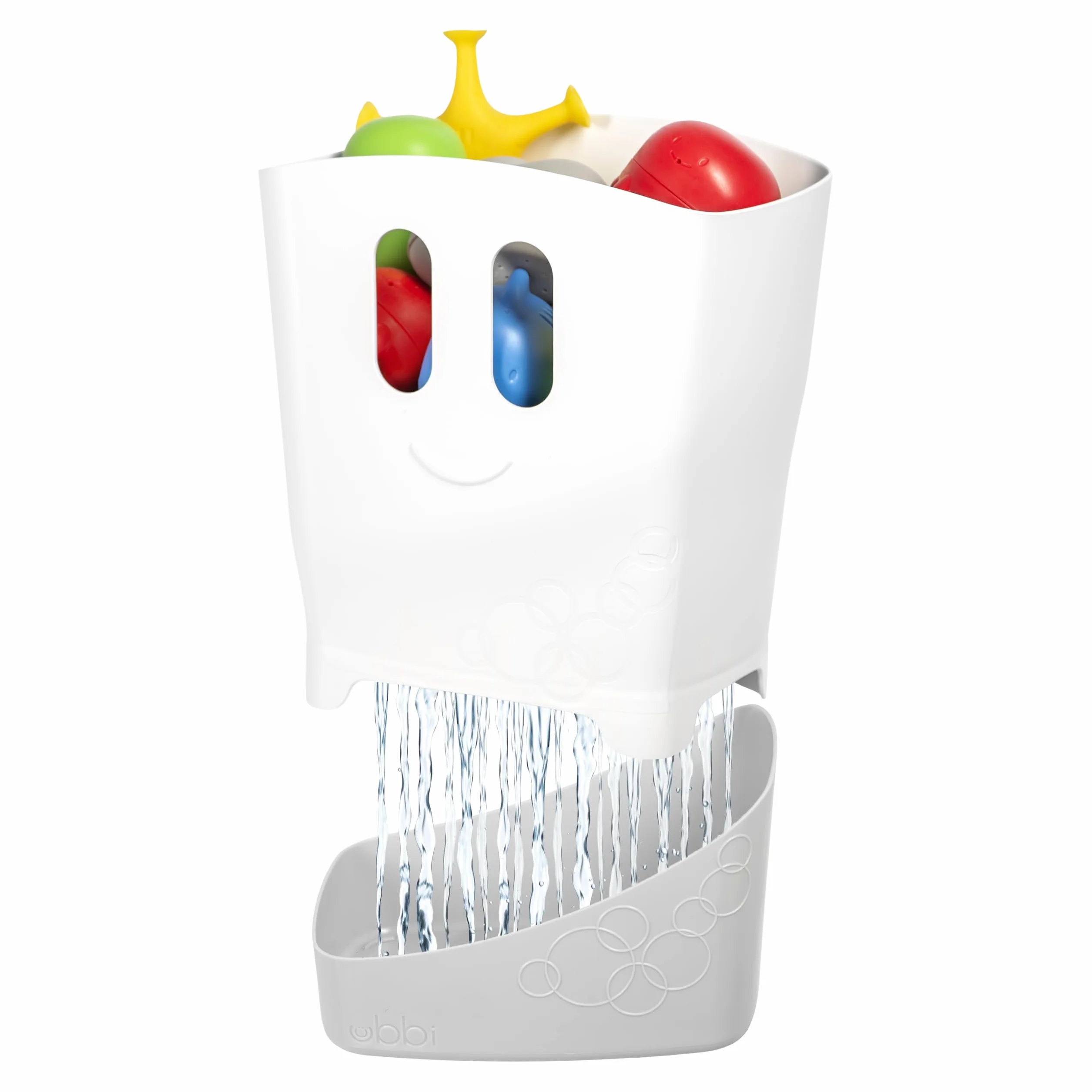 Ubbi Cestino Organizer per Giochi da Bagno, Grigio