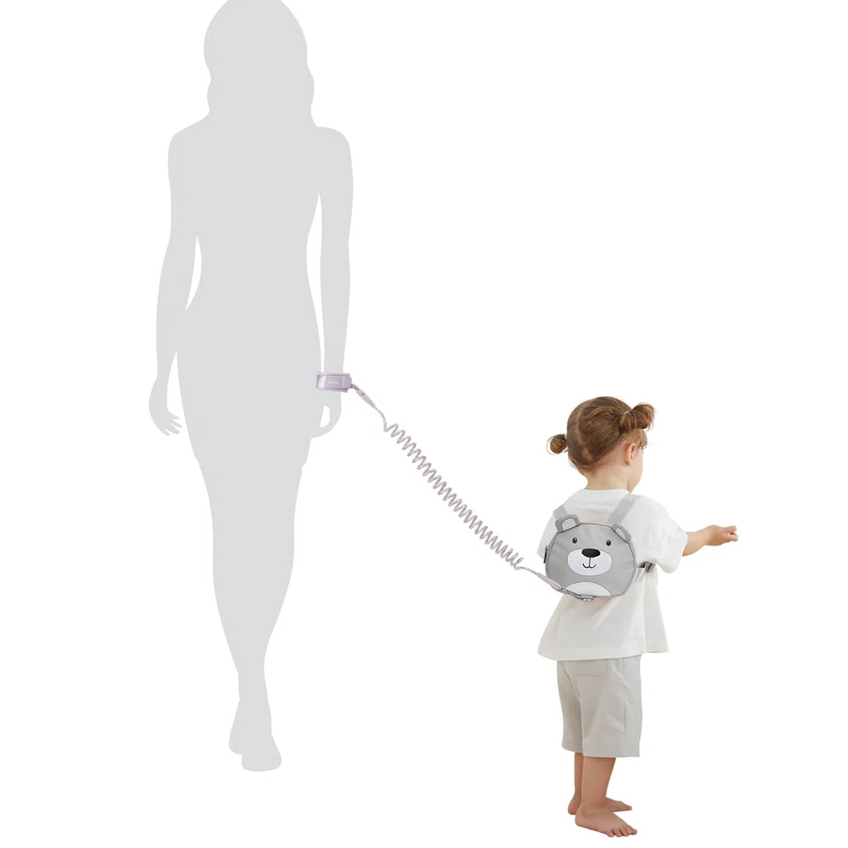 Bebamour Baby Animal Zaino con redini di sicurezza, mini borsa con corde di sicurezza per bambini, zaino portatile, zaino con cinture di sicurezza per ragazzi e ragazze,