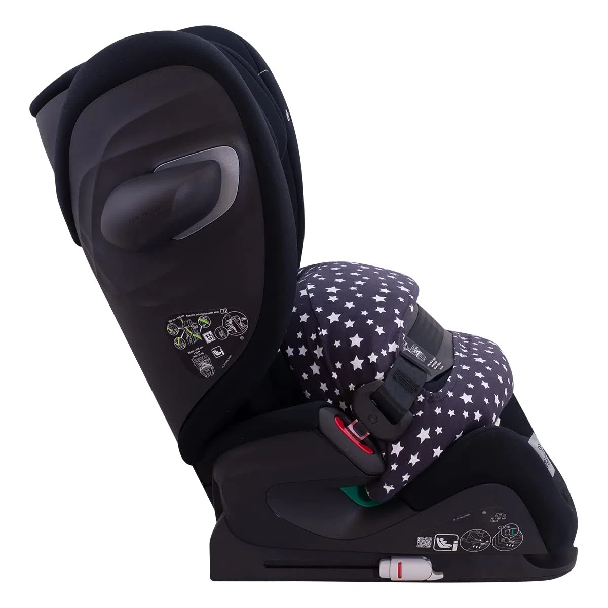 JYOKO KIDS Rivestimento per accessorio di seggiolino auto in cotone Compatibile con Cybex Pallas G I-SIZE (accessorio per le maglie G, WINTER SKY