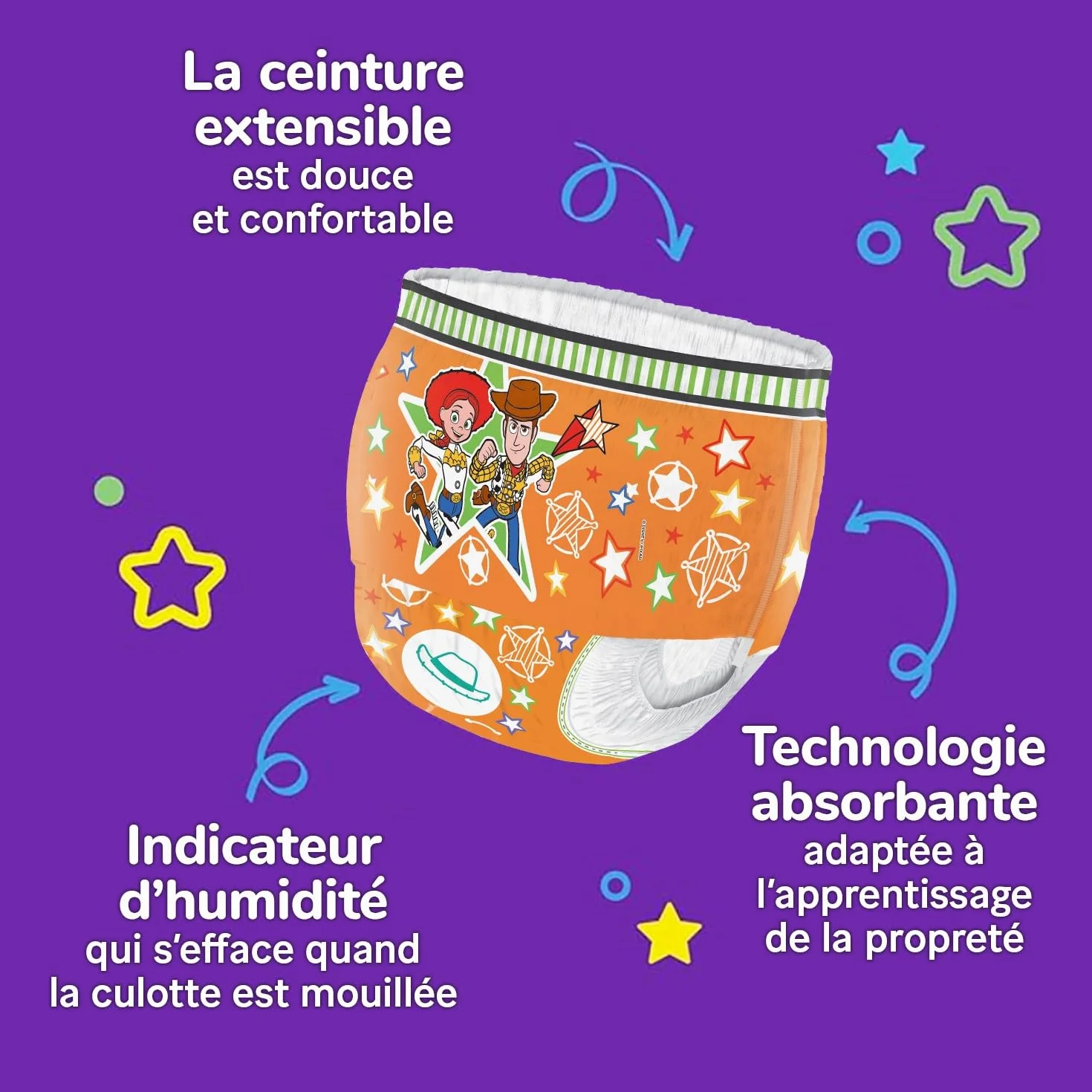 Huggies Pantaloni da ginnastica per bambini da 2 a 4 anni, taglia 6-7 (40 pantaloni) - pantaloni da allenamento per vasino per un facile allenamento in bagno - imparare a bagnare dall'asciutto