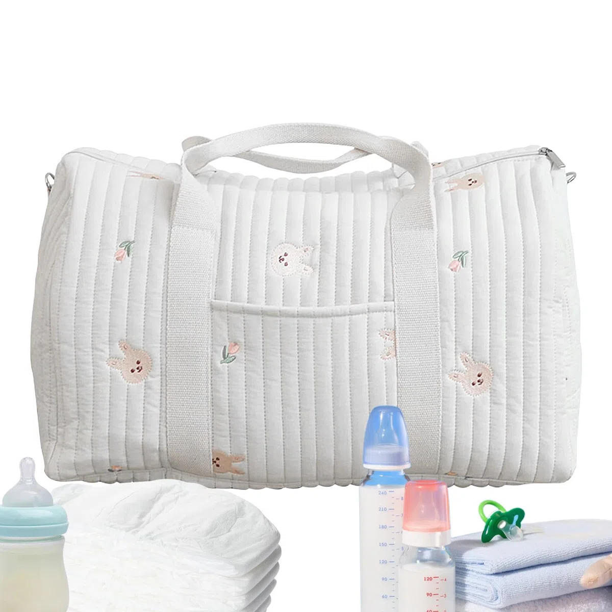 Borsa per Pannolini,Grande Contenitore Da Viaggio Impermeabile,Borsa Da Viaggio Per Ospedale E Parto | per Mamma Papà Genitori Gravidanza Parto Ospedale Asilo