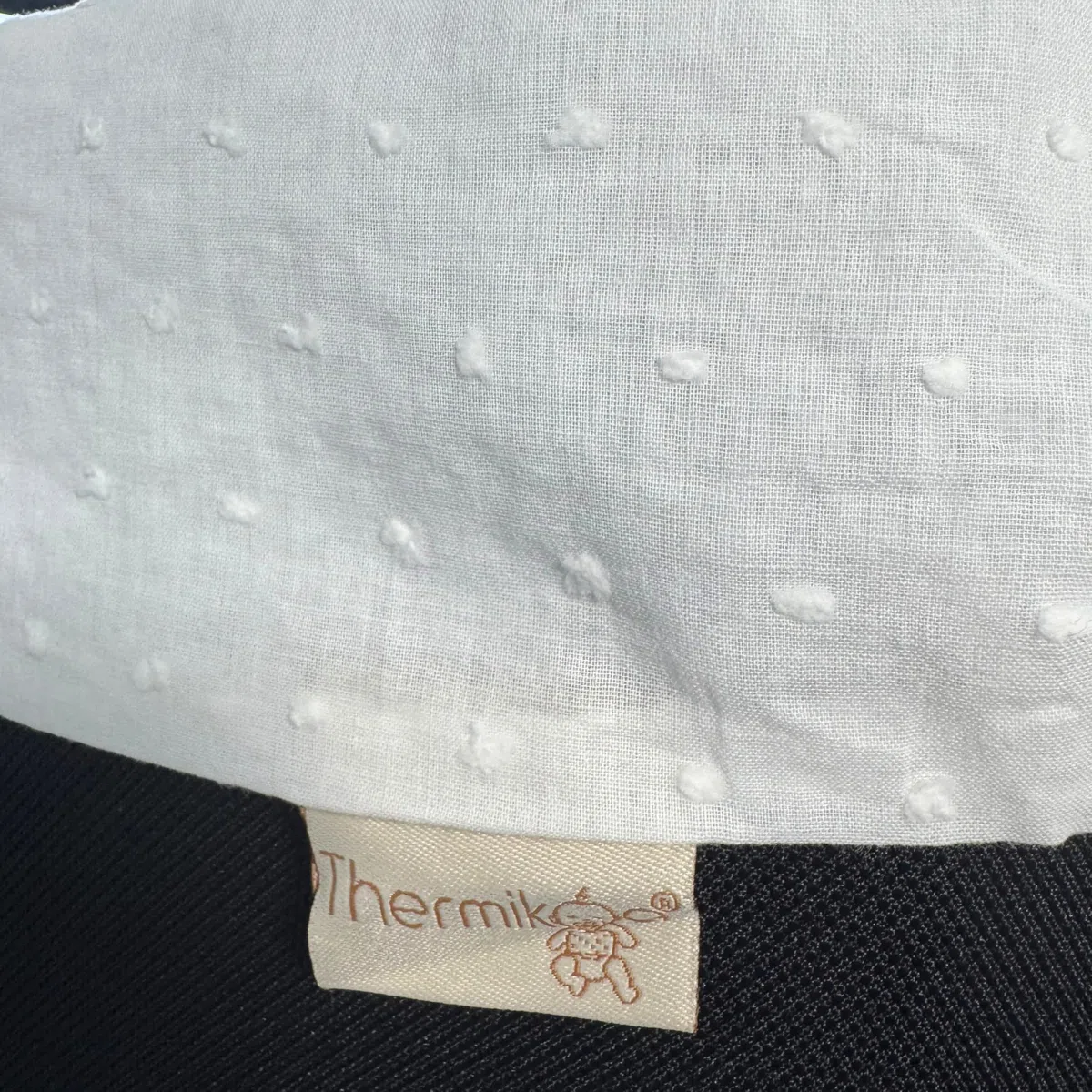 Thermikoa Rivestimento Navicella Universale in tessuto in cotone plumetis – Copertura Copri Neonato Carrozzina, Fodera Interno, Lenzuola Carrozzina Neonato (Bianco)