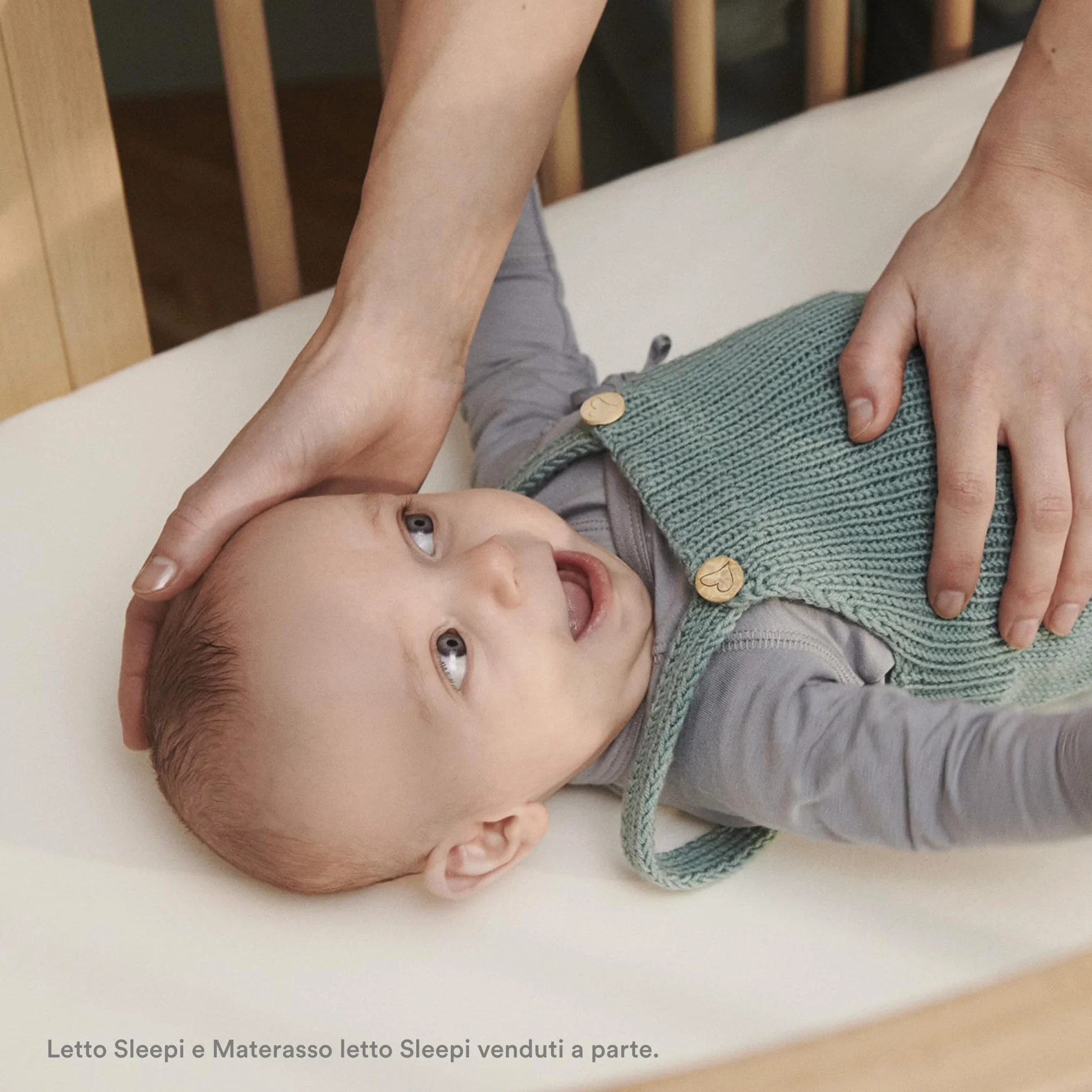 Stokke Lenzuolo sotto Sleepi, Bianco - Morbide lenzuola per sogni dolcissimi - Per i letti Sleepi - 100% morbido percalle di cotone - Lavabile