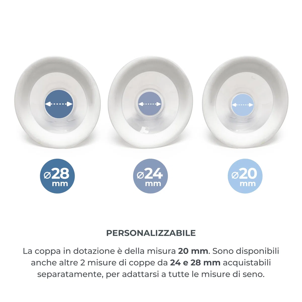 Nuvita Kit Trasformazione Doppio Tiralatte per Materno Smart X - 1287KDX | Kit Completo Accessori, Biberon Anti-Colica Approvato AIO