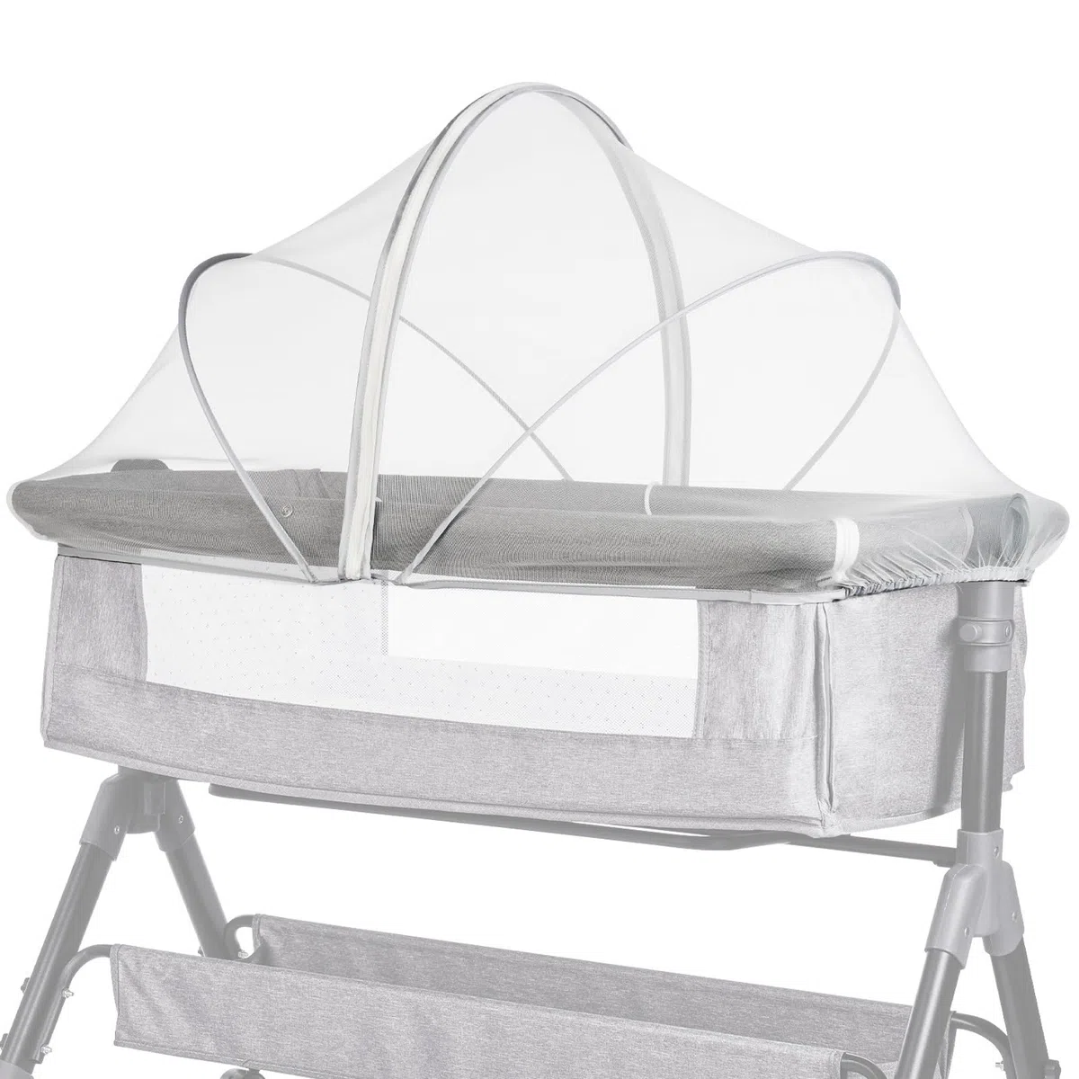 Zanzariera Passeggino Universale, Zanzariera Pieghevole per Bambini, Zanzariera per Culla, Zanzariere per Culla, Camera da Letto, Familiare, Viaggio All'aperto, 55cmx100cm