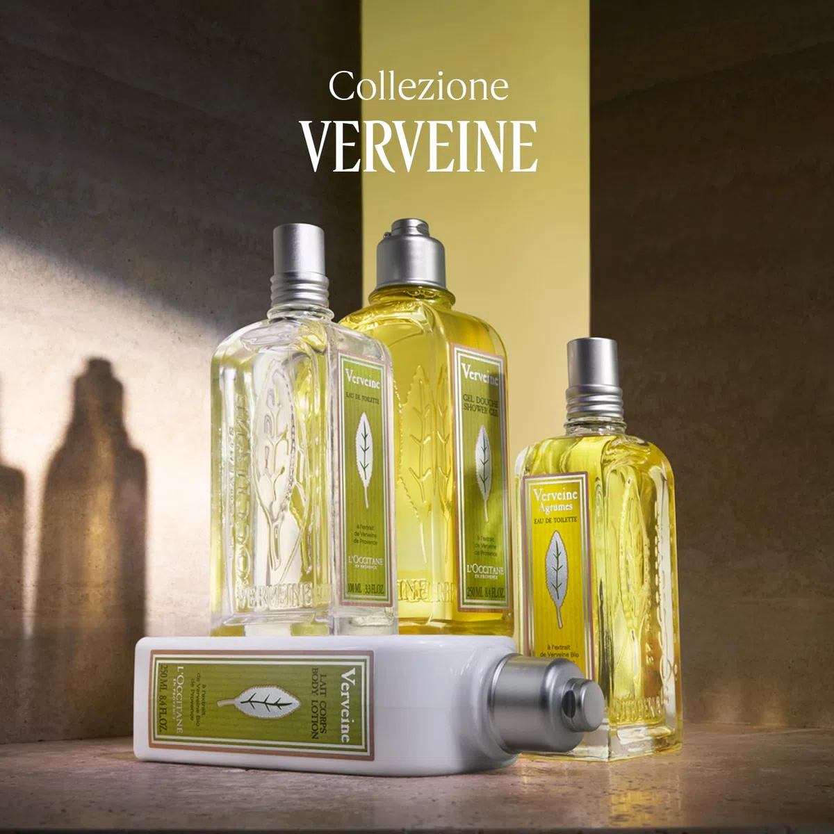 L'OCCITANE - Ricarica Gel Doccia Verveine (Verbena) - 500 ml - Note agrumate e rinfrescanti - Prodotto in Francia