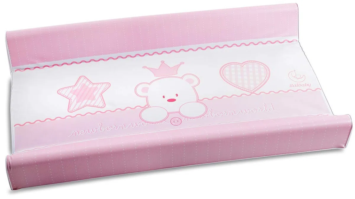 Fasciatoio in Pvc 2lati per Bagnetto Baby Re Rosa