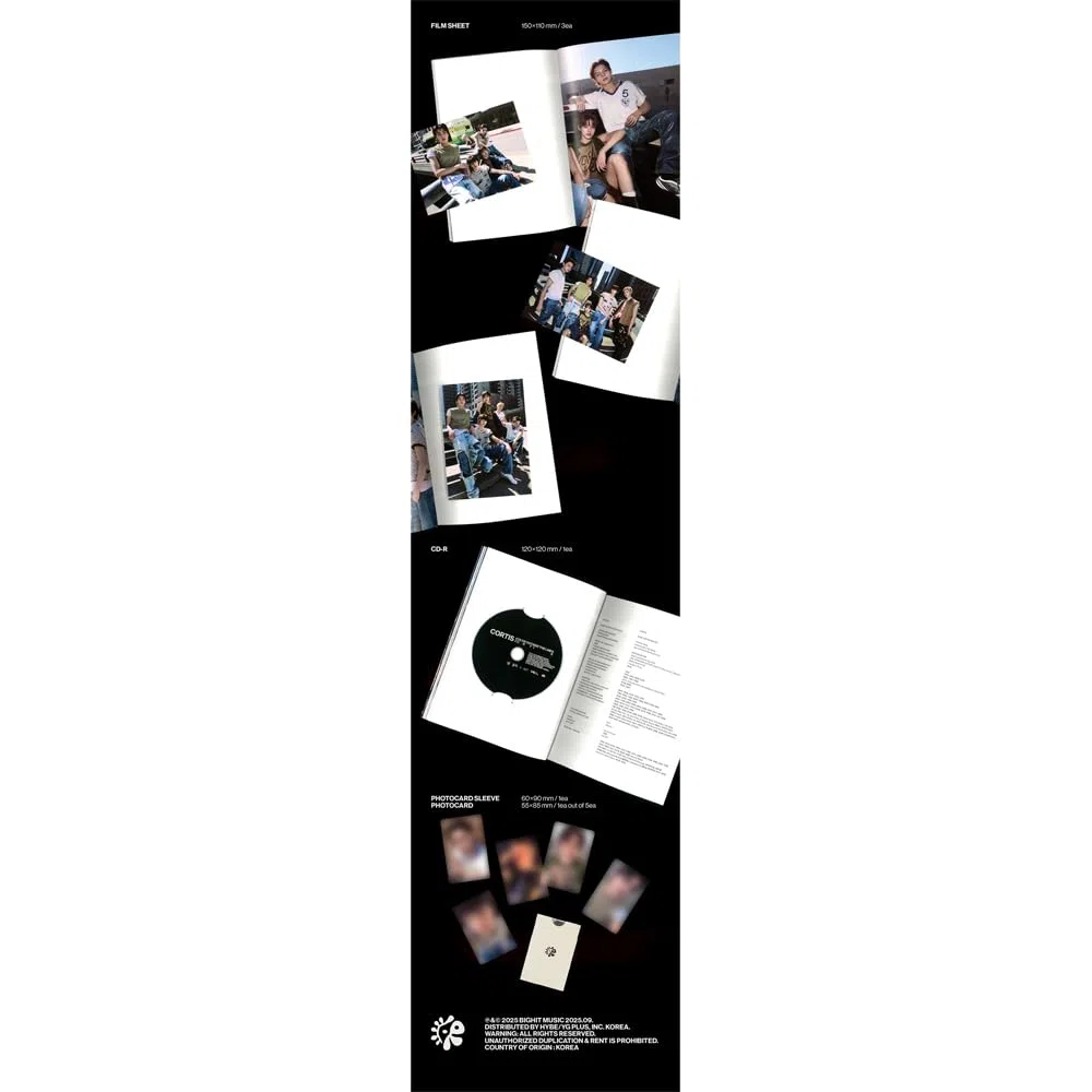 CORTIS - Album "Color Outside the Lines" (Scena 3 ver.) + 3 foto extra