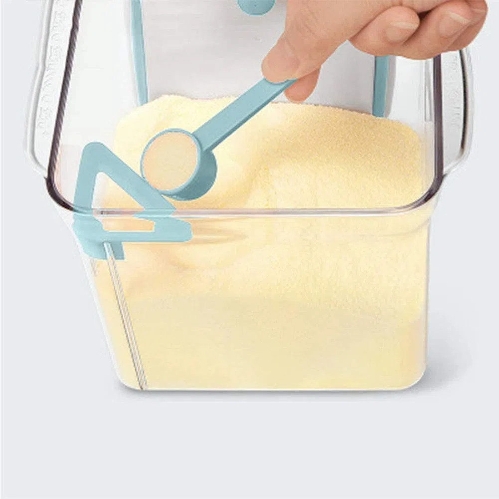 Dispenser Per Latte In Polvere Da 1700 Ml, Contenitore In Polvere Sigillato, Contenitore Per Alimenti In Polvere Portatile Per Latte In Polvere, Sigillo A Prova D'Umidità