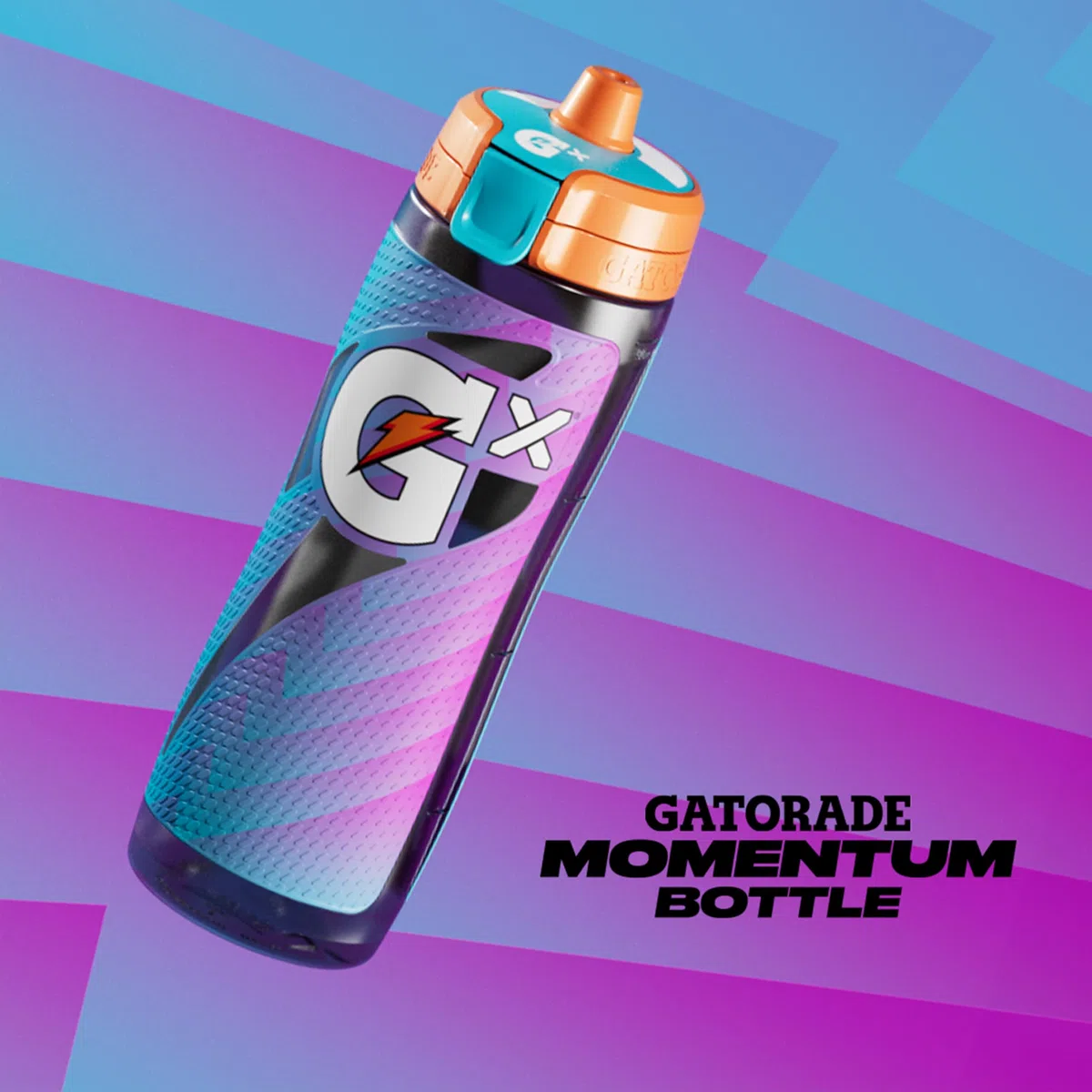 Gatorade Gx Bottiglia, Momentum Neon Blue