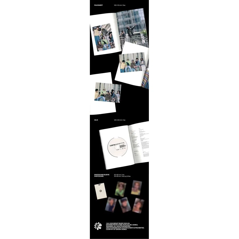 CORTIS - Album "Color Outside the Lines" (Scena 3 ver.) + 3 foto extra