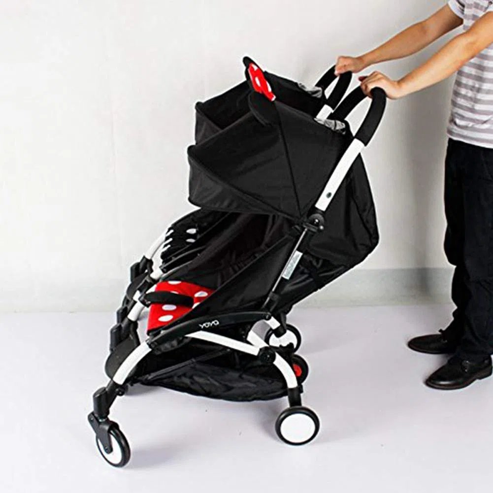 Connettori per passeggino, 3 pezzi, connettori universali per passeggini, per carrozzina, gemelli, accoppiatori