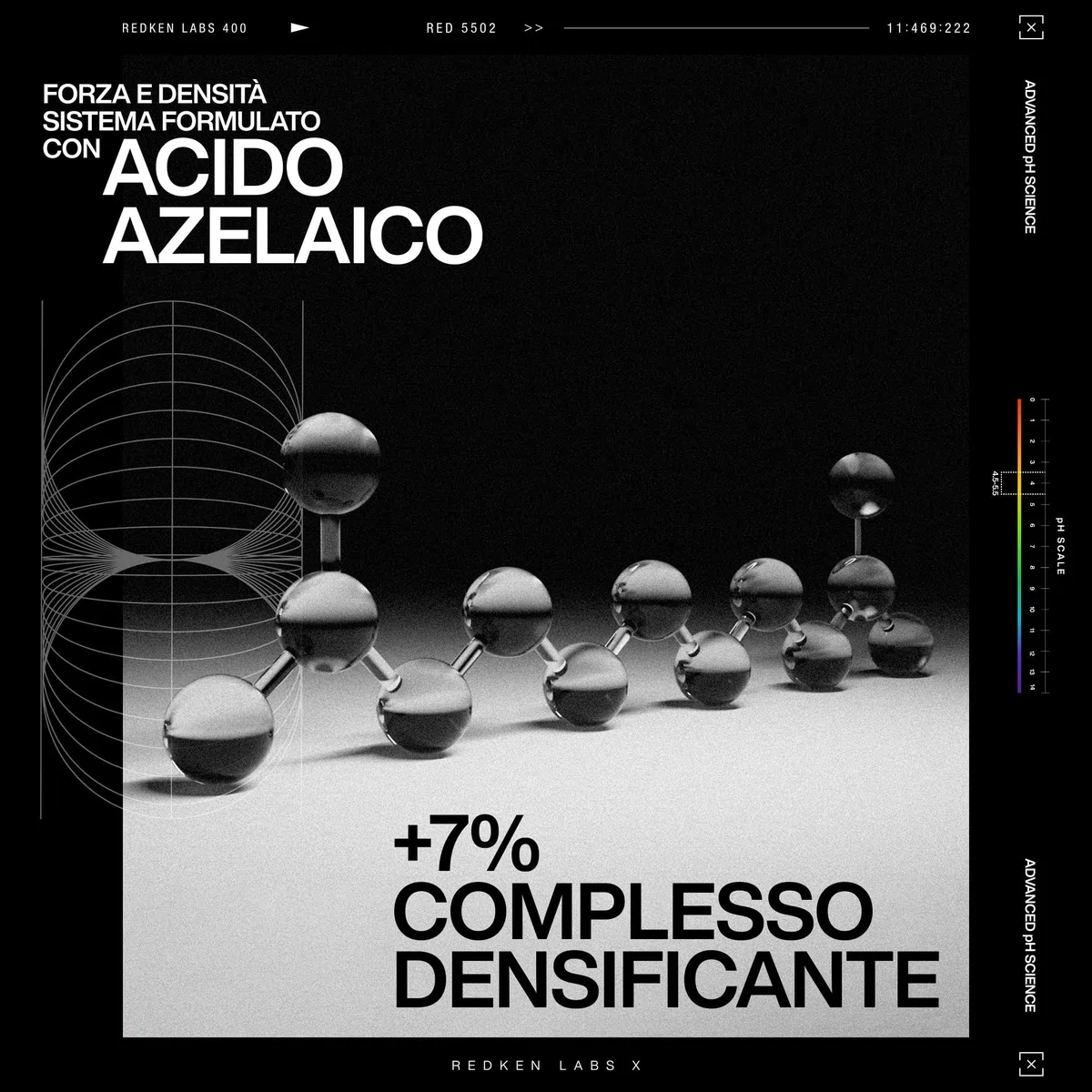 Redken, Shampoo Densificante per Capelli dall'Aspetto più Pieno e più Spesso, Con Acido Azelaico e Complesso Densificante, Shampoo Volumizzante, Acidic Grow Full System, 300 ml