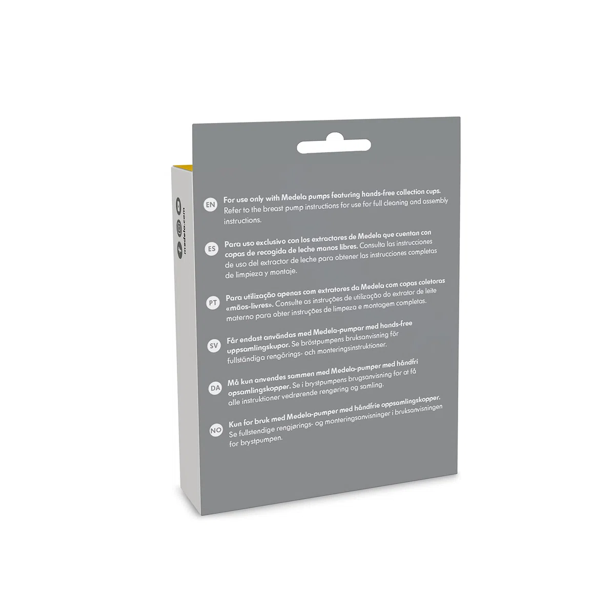 Medela Membrane per mani libere, 2 membrane in silicone, accessori per pompe Medela a mani libere, accessori per tazze di raccolta a mani libere