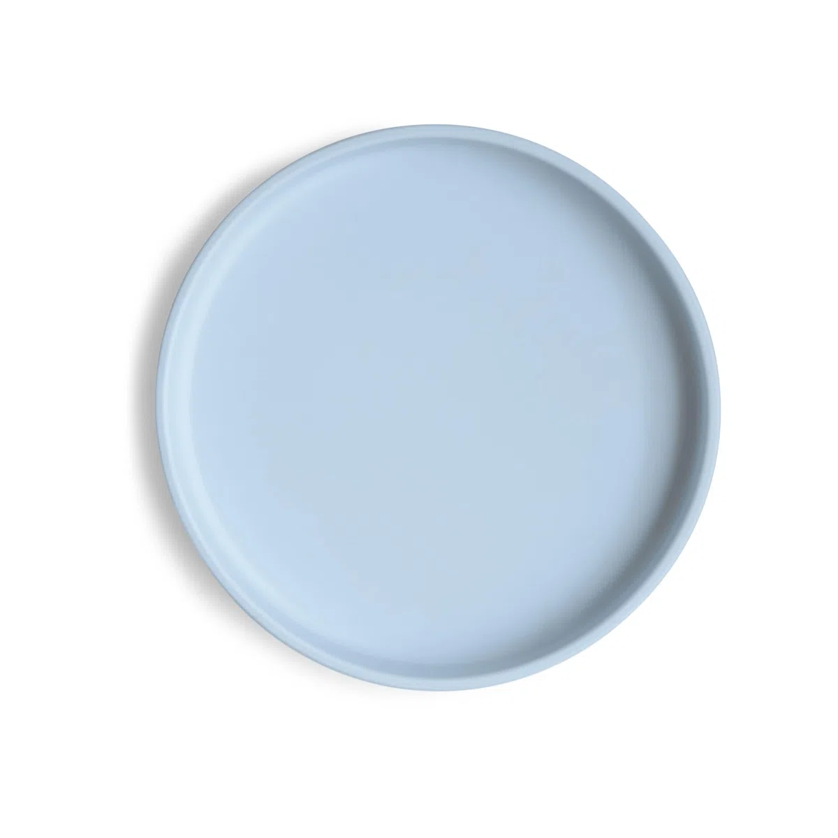 mushie Piatto per bambini con ventosa antiscivolo | Senza BPA | Lavabile in lavastoviglie | Sicuri e di Alta Qualità | Per bambini, Ragazzi e Ragazze | Versione Classica | Powder Blue