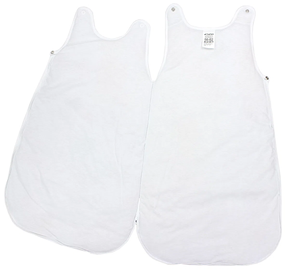 TupTam Sacco Nanna Neonato 2.5 TOG – Sacco Nanna Tutto L’anno con Cerniera Laterale, Cotone OEKO-TEX