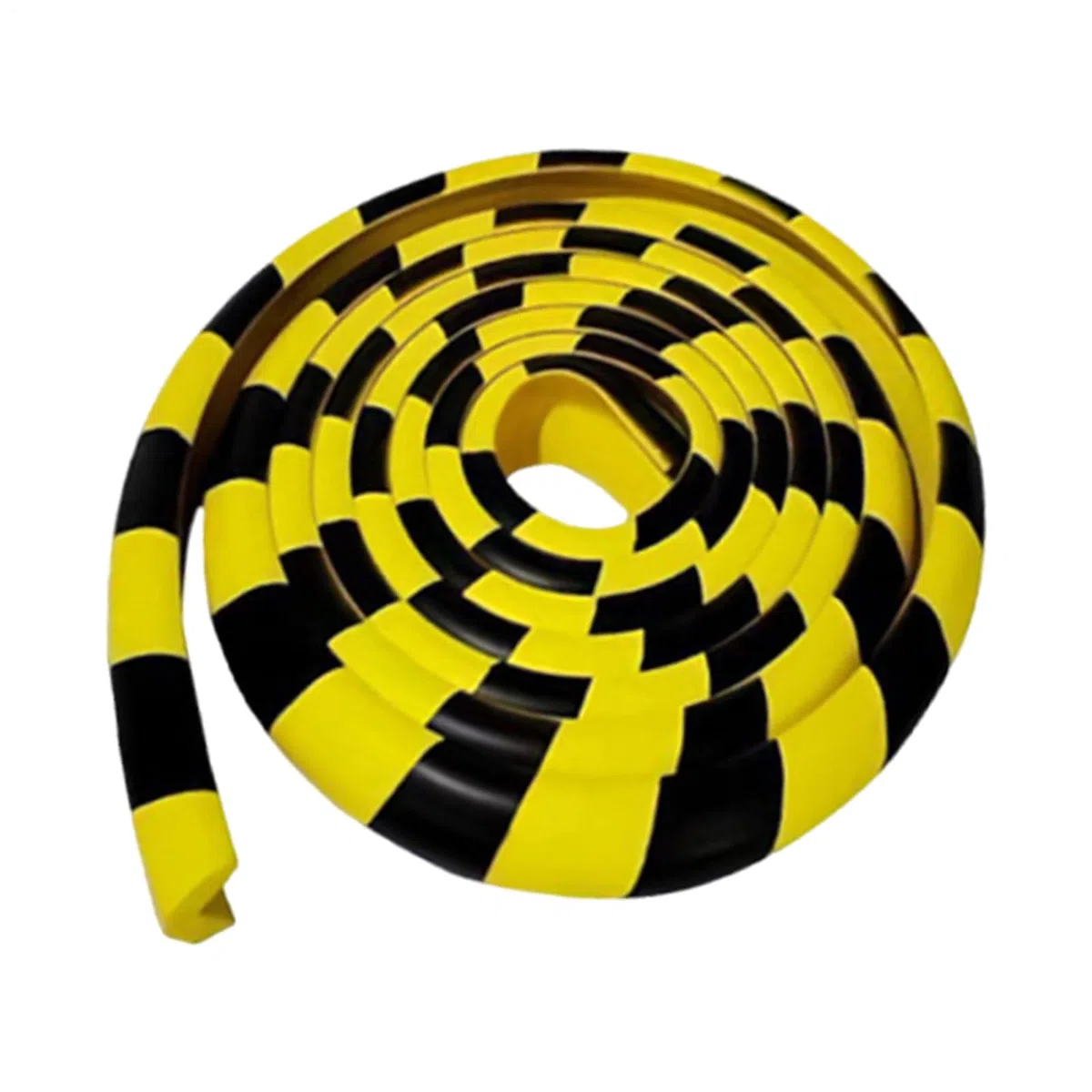 Paraspigoli da parete – Strisce adesive antiurto, protezione in schiuma a L, antiurto, di sicurezza nero-giallo, resistente, resistente al fuoco, per tavolo, porta 'armadio, garage