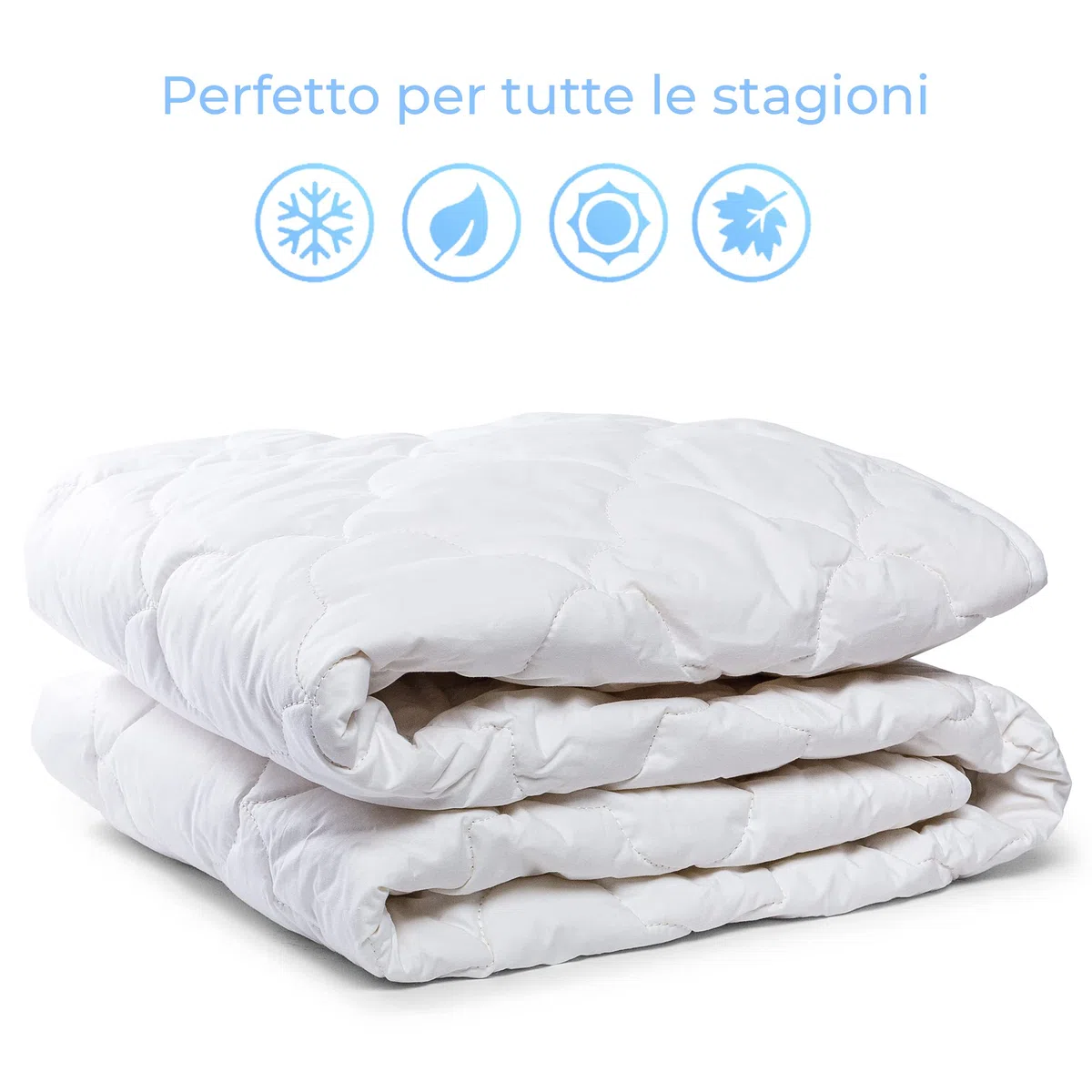 Piumone per Bambini 90 x 120 cm in Lana Naturale 100% 4 TOG Anallergico per Lettino e Trapunta per Bambini traspirante Completamente anallergica Piumino Lettino Neonato