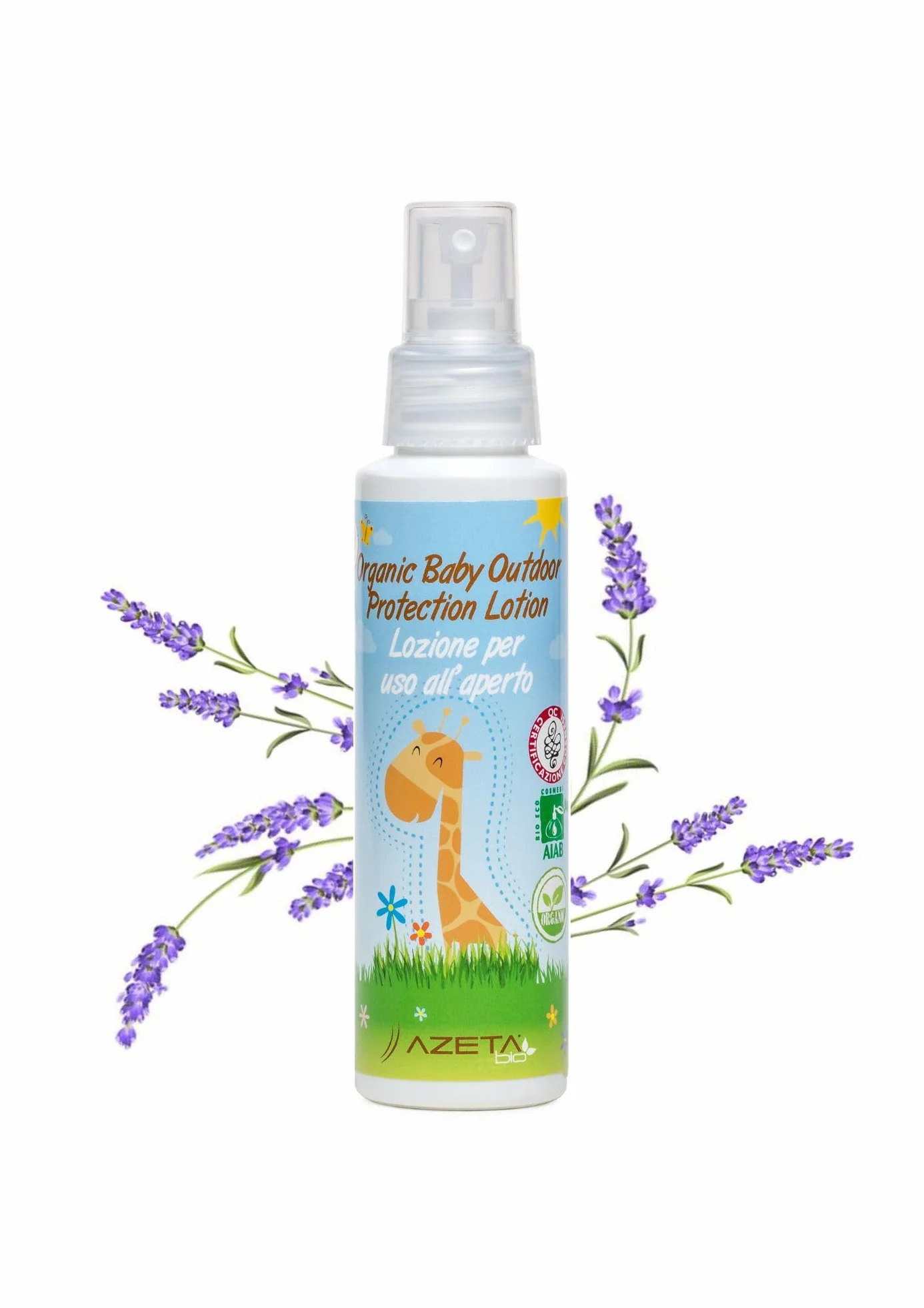 Protezione Solare 50 ***Nuova Formula 2020*** - AZETA bio - Linea bimbi (100 ml)