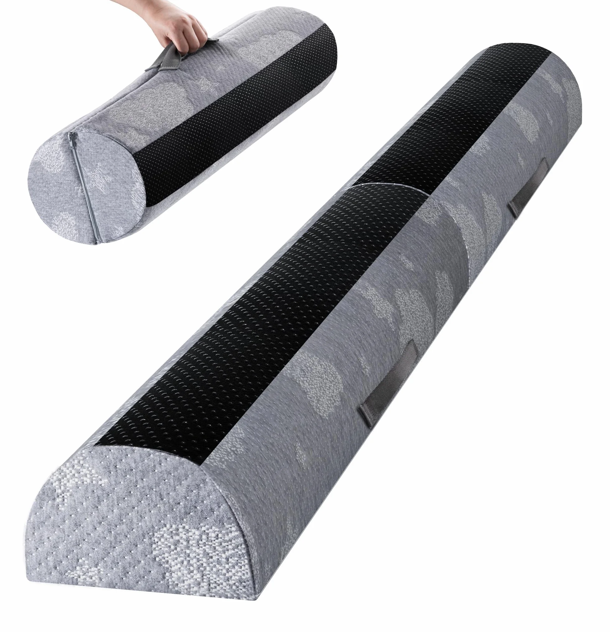 Sponda Letto Bambini Pieghevole - Guardia Paracolpi in Schiuma con Pastiglie Antiscivolo - Copertura Rimovibile Morbida Impermeabile e Lavabile - per Bambini, Ragazzi o Anziani