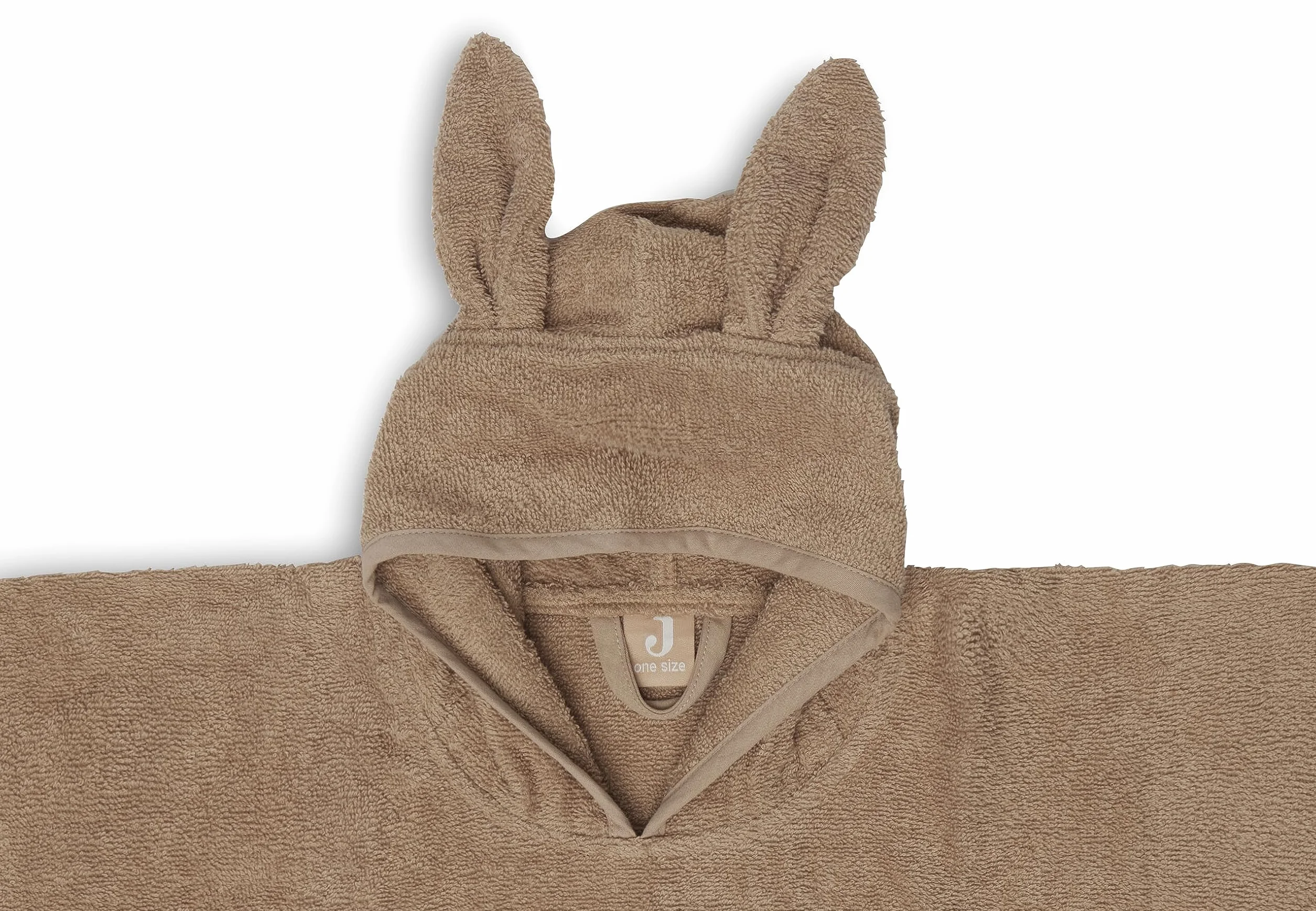 Jollein Poncho da bagno in spugna Biscotto