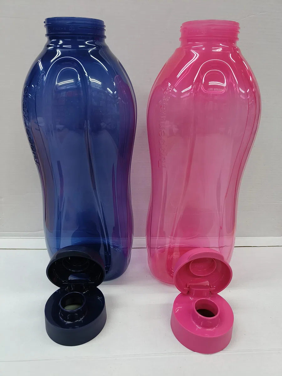 Tupperware Confezione da 2 bottiglie ecologiche in plastica da 2 litri