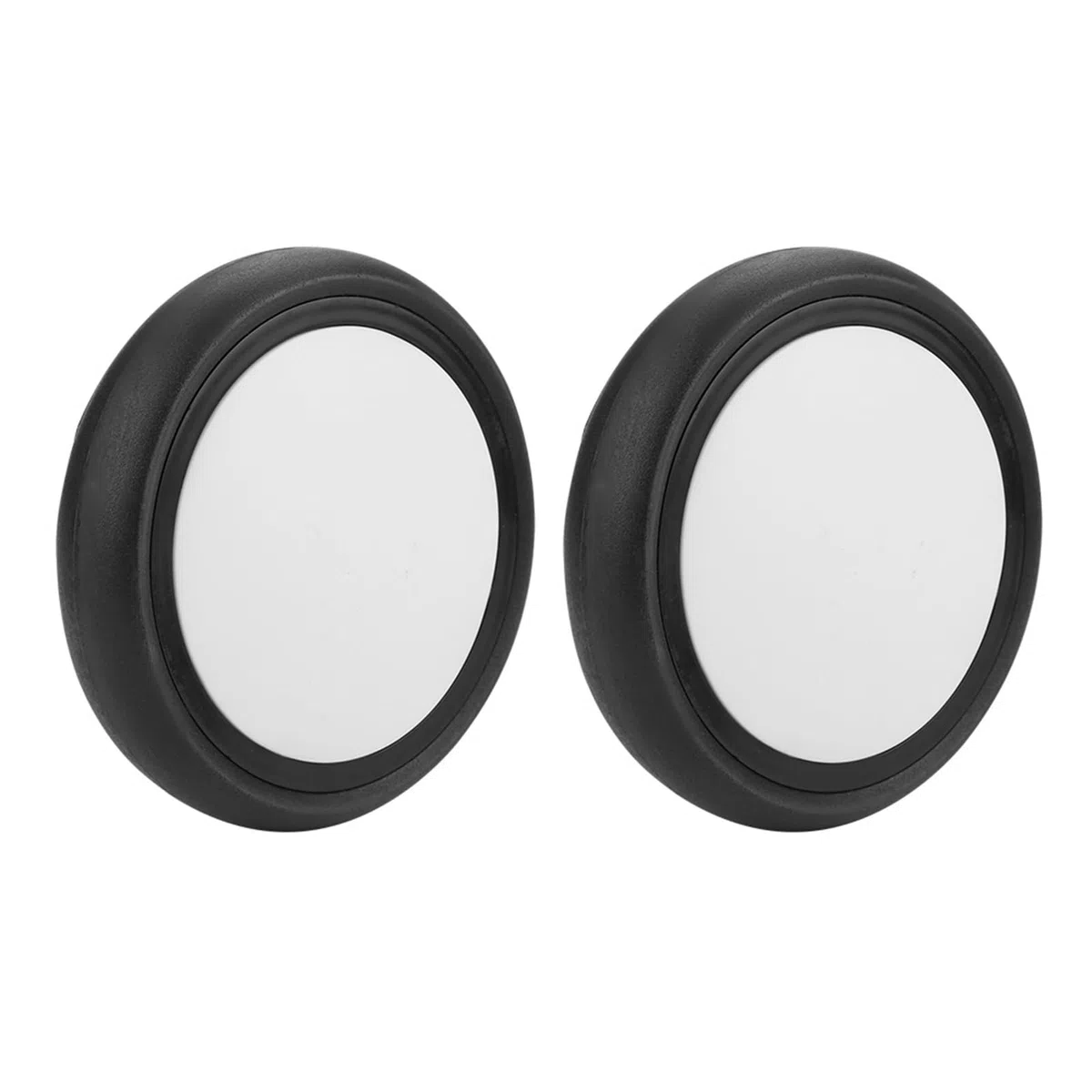 Ruota per passeggini per bambini Zenithaur, ruote in gomma universale per passeggini per bambini Accessori anteriori/posteriori con strumenti (Un paio di ruote posteriori)