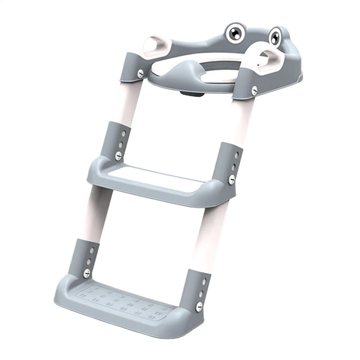 Sedile pieghevole per addestramento WC, sedile a scaletta per bambini, 50 x 32 x 30 cm, regolabile, sedia per bambini, facile da usare a casa