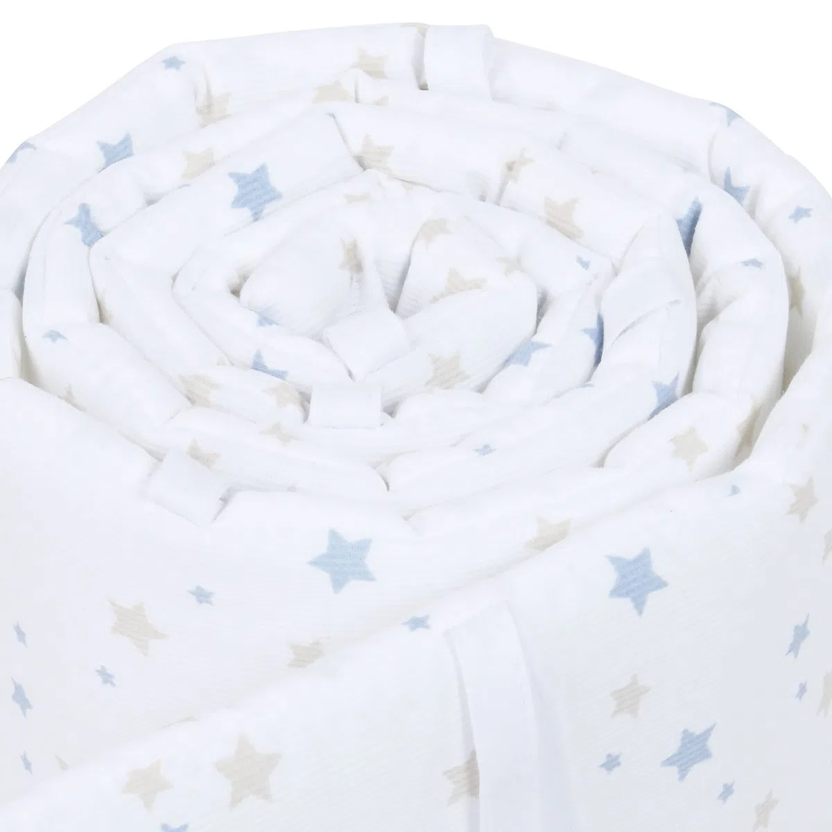 Babybay Babynest Mesh-Piqué Suitable For Model Original, White Starsmix Sand/Azure - 180 g