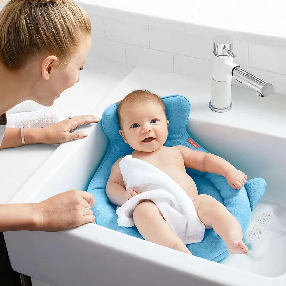Skip Hop Moby Wal - Tappetino per il bagno dei bambini, colore: Blu