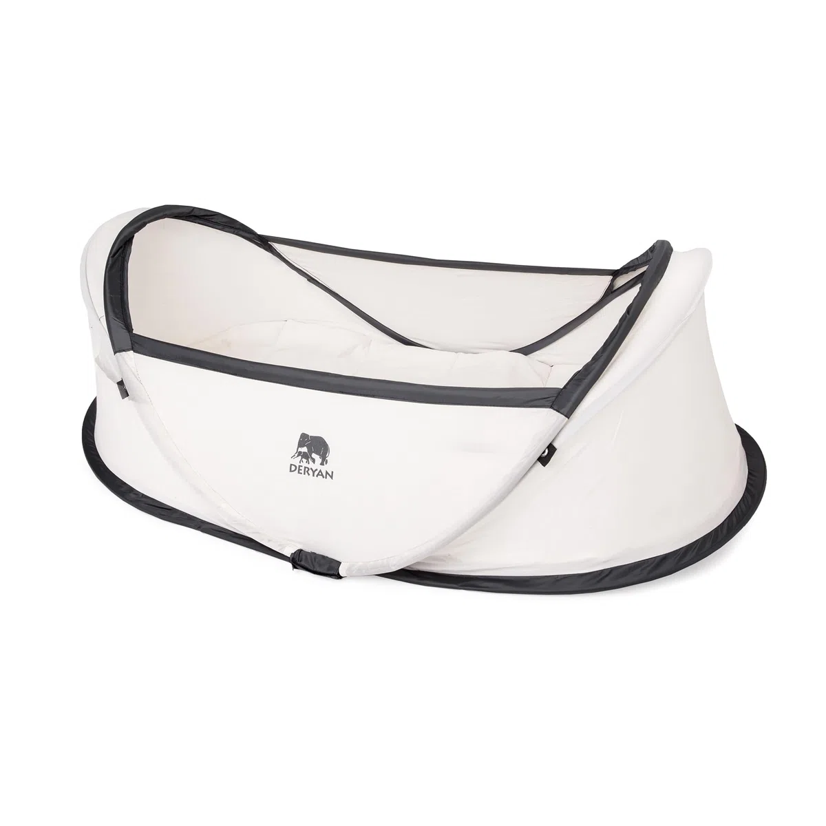 Deryan Lettino per neonati Lettino da viaggio pop-up - dalla nascita a 1,5 anni - Leggero e compatto - Si monta in 2 secondi - con zanzariera e borsa da viaggio - 98x60x32 cm