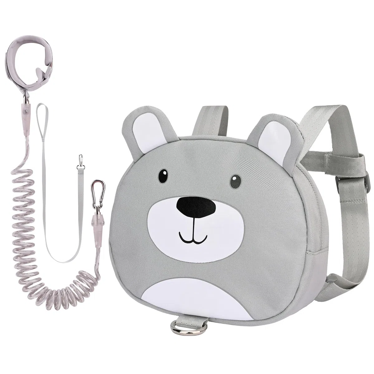 Bebamour Baby Animal Zaino con redini di sicurezza, mini borsa con corde di sicurezza per bambini, zaino portatile, zaino con cinture di sicurezza per ragazzi e ragazze,