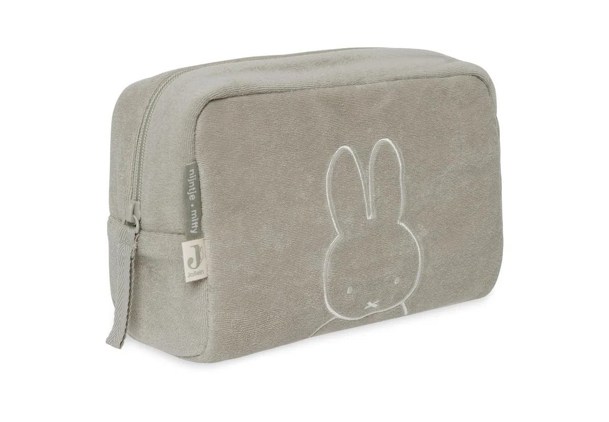 Jollein Organizzatore Borsa Miffy Spugna Verde Oliva Pannolini Cosmetici