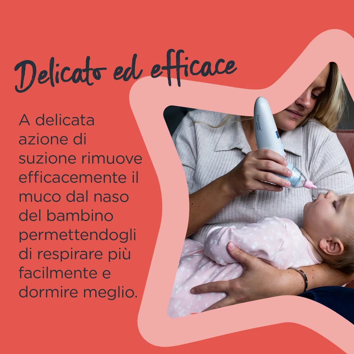 Tommee Tippee Aspiratore Nasale Elettrico per Neonati e Bambini Piccoli, Apparecchio per la Pulizia del Naso a Batteria per Alleviare la Congestione Nasale, 0 m+