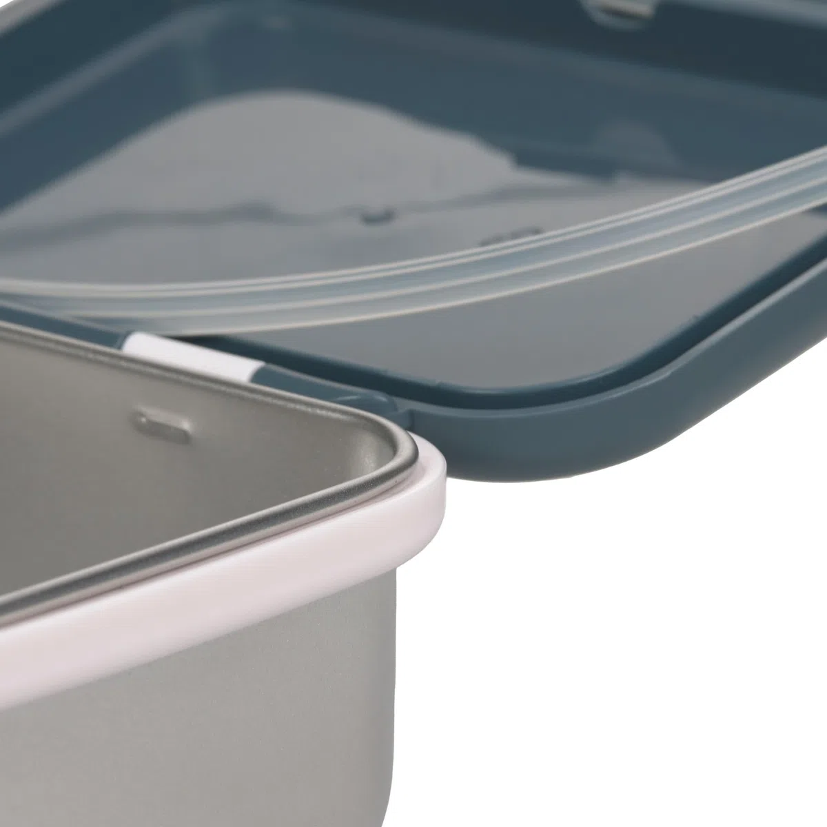 Lässig Scatola da pranzo per bambini Scatola da pranzo in acciaio inox Scatola per la colazione Sostenibile Scuola dell'infanzia/Lunchbox Stainless Steel Happy Prints midnight blue